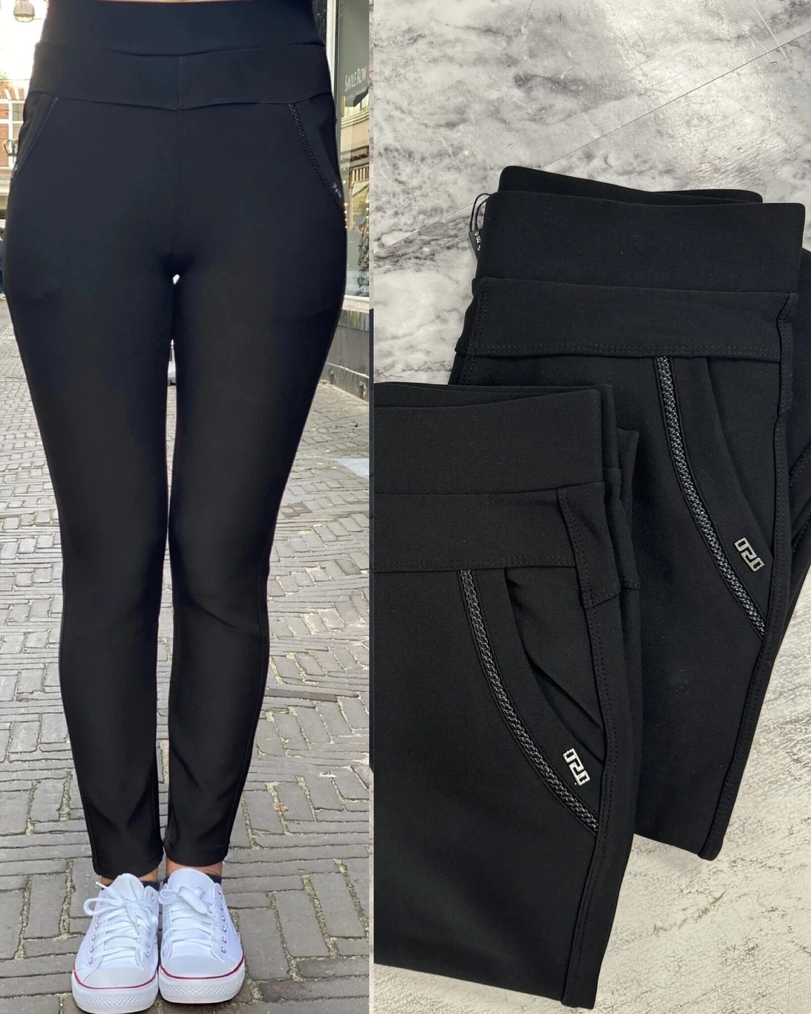 2-Pack Nikki Pants - Black