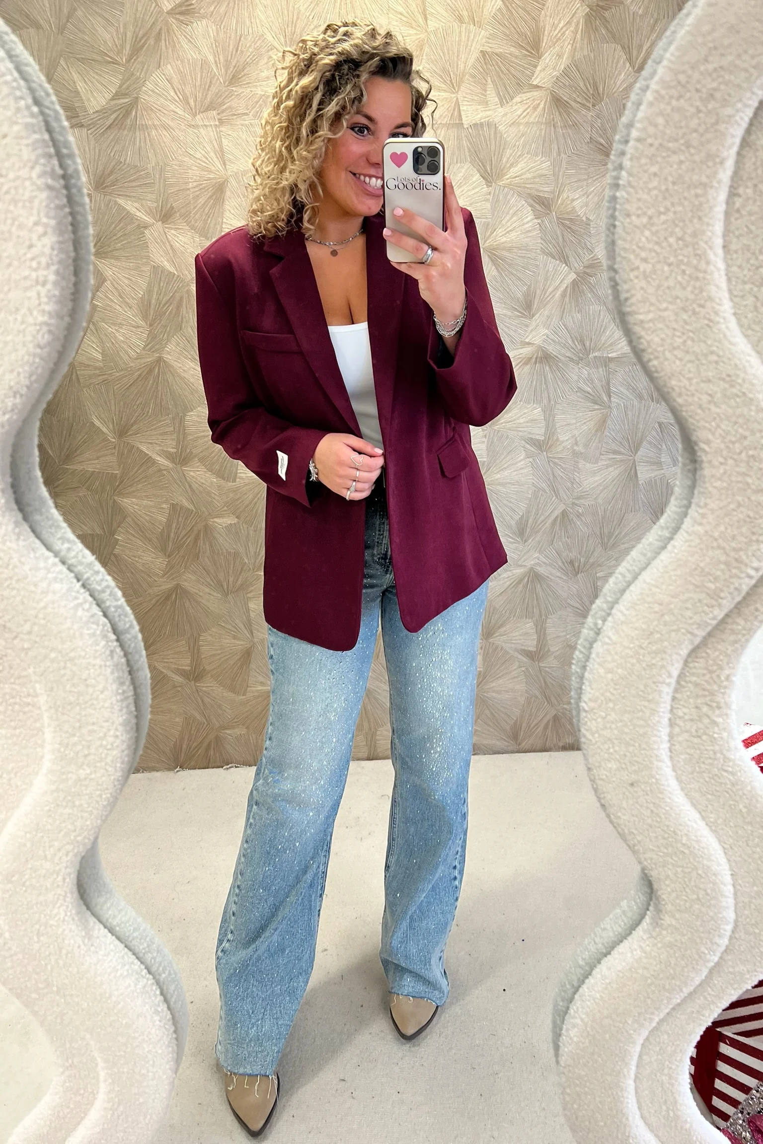 24 Blazer - Red - Image 4