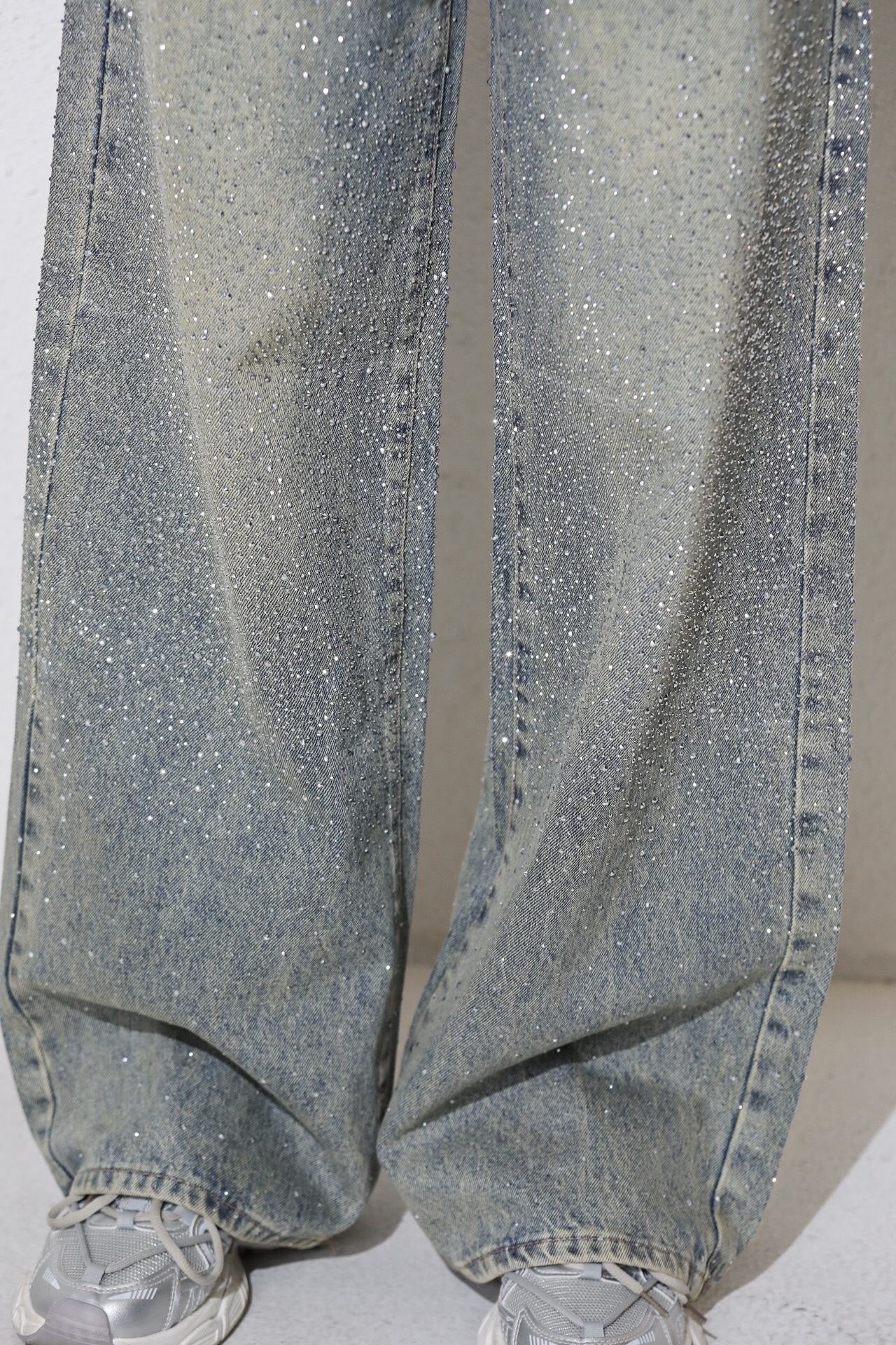 Alix Sparkle Jeans - Vintage Blue - Image 10
