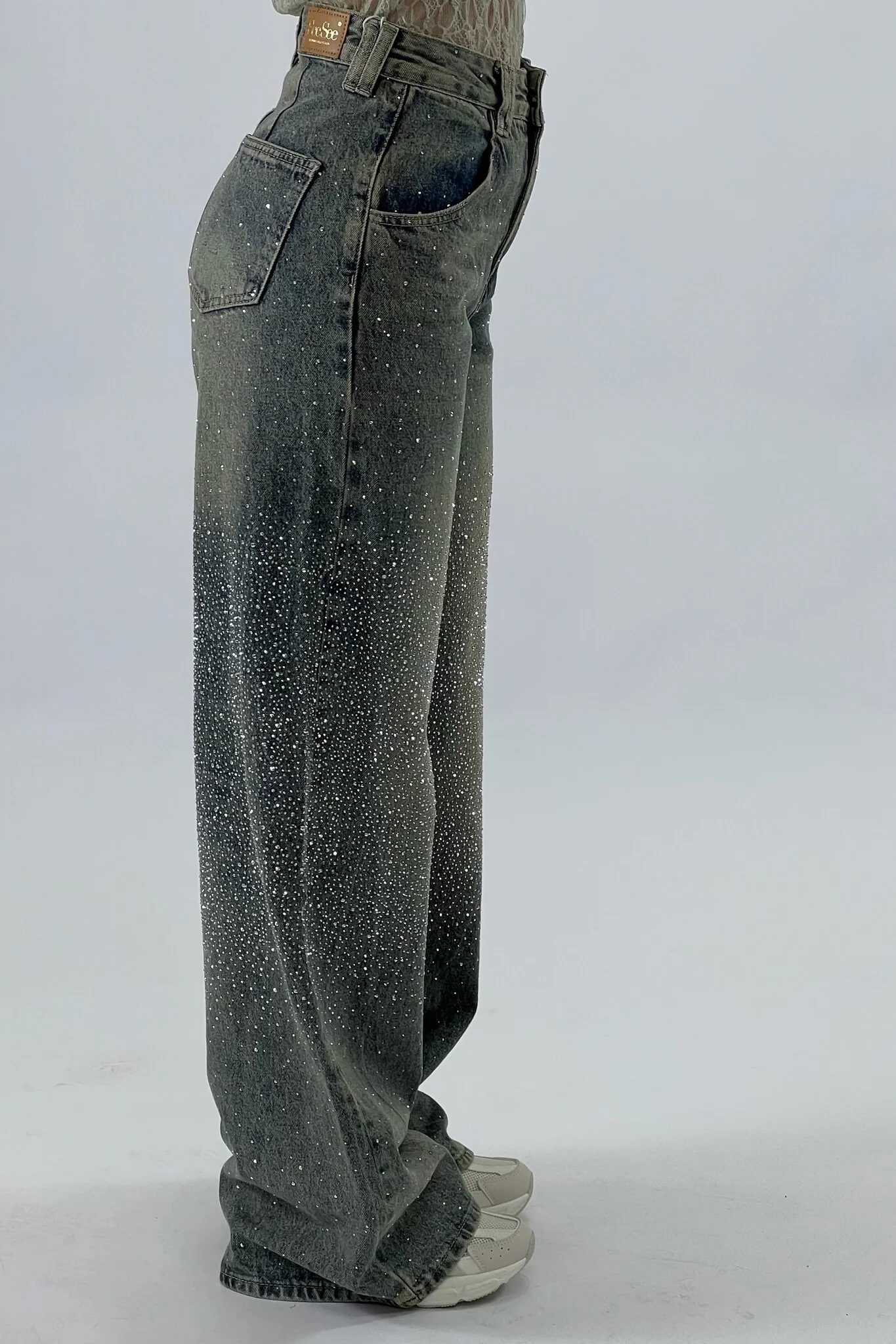 Alix Sparkle Jeans - Vintage Blue - Image 6