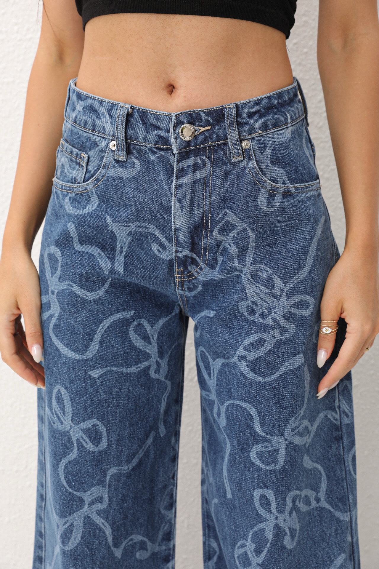 Bow Barrel Jeans - Light Blue - Image 4