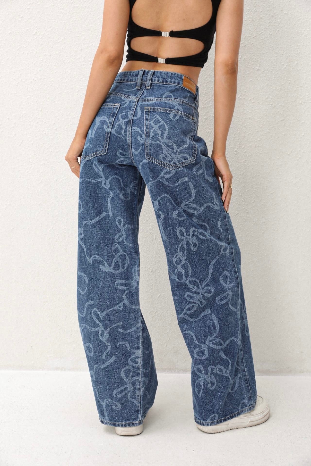 Bow Barrel Jeans - Light Blue - Image 5