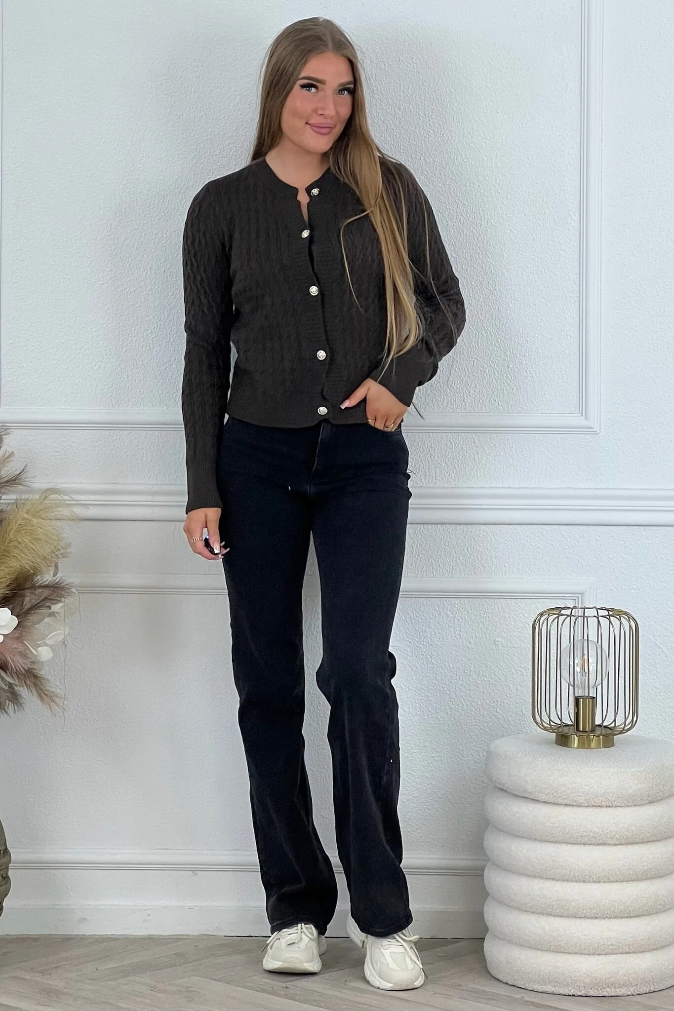Julie Vest - Taupe - Image 2
