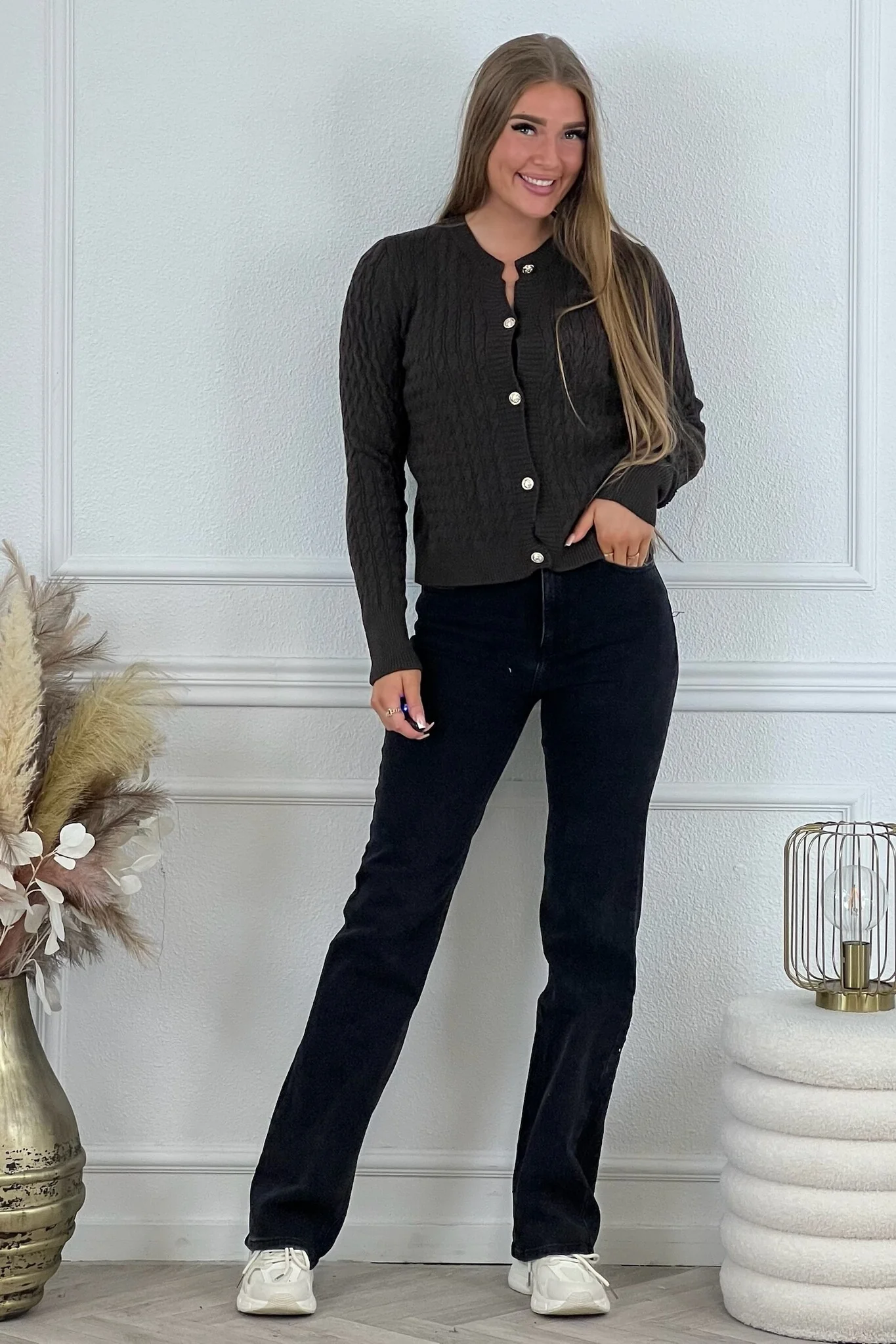 Julie Vest - Taupe - Image 3