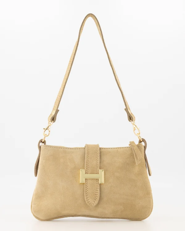 Burnley Suede Bag - Sand