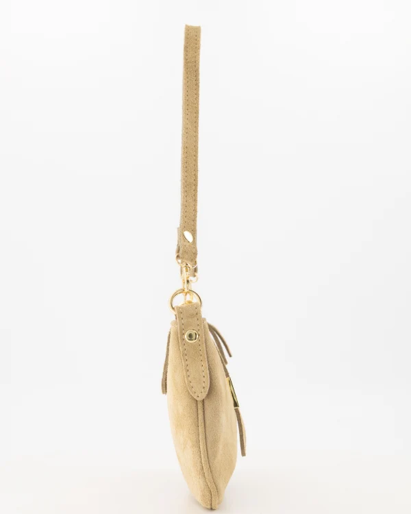 Burnley Suede Bag - Sand - Image 2