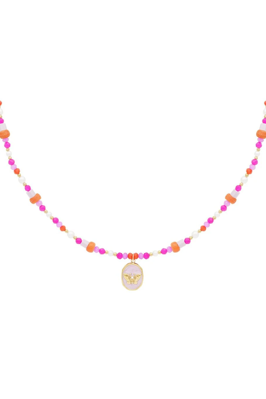 Butterflies Baby Necklace - Multi