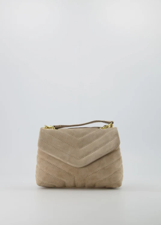 Celine Suede Bag - Beige - Image 2
