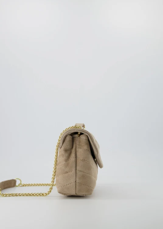 Celine Suede Bag - Beige - Image 6