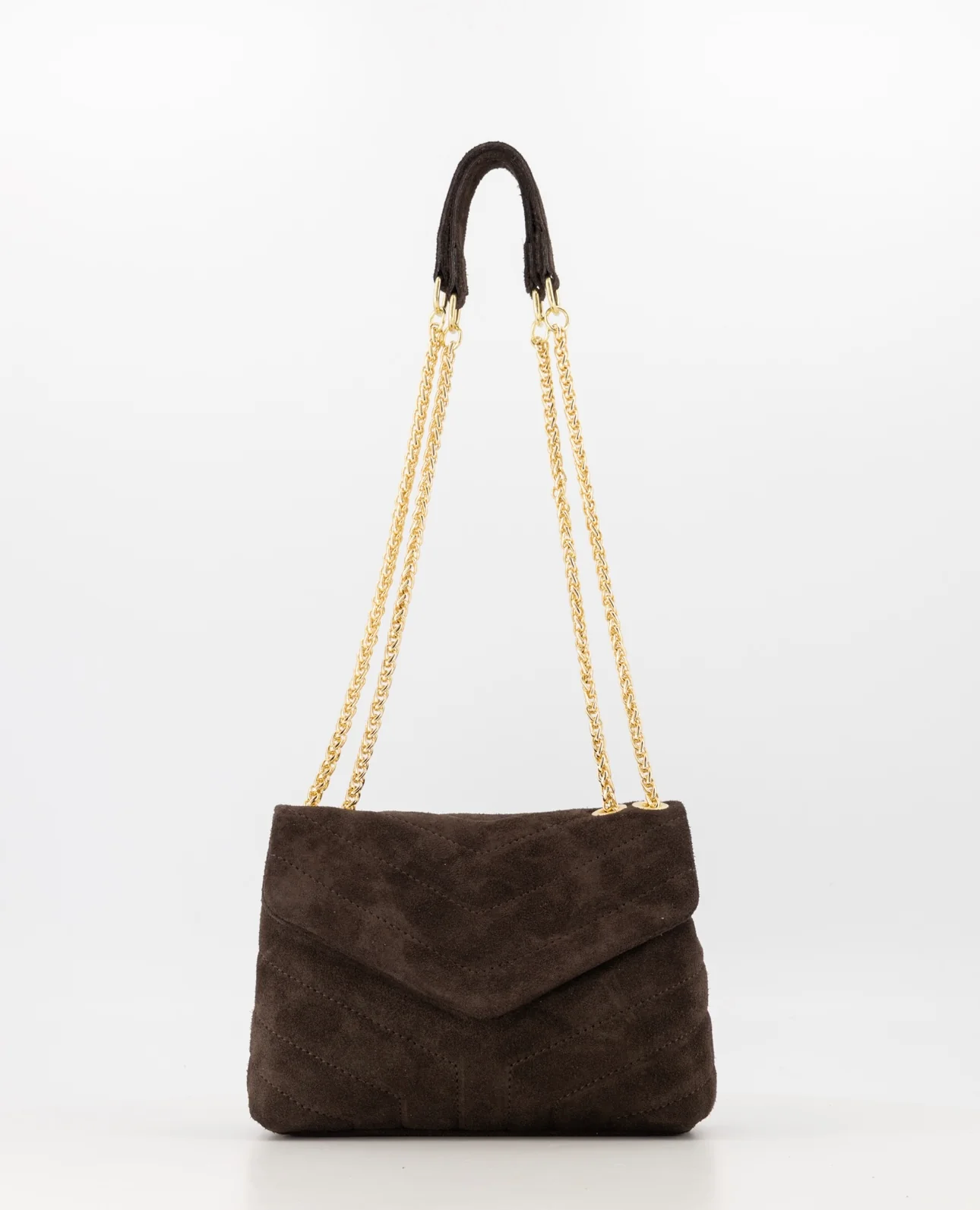 Celine Suede Bag - Brown