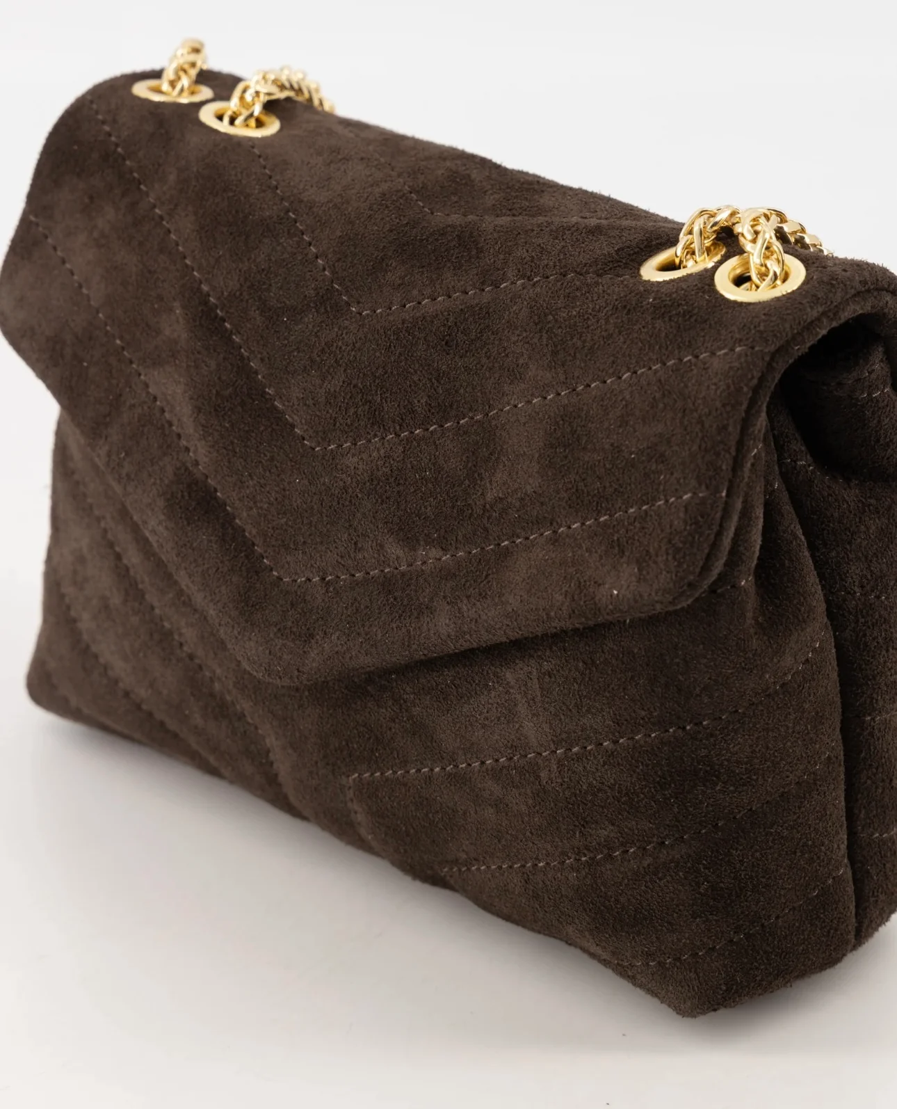 Celine Suede Bag - Brown - Image 4