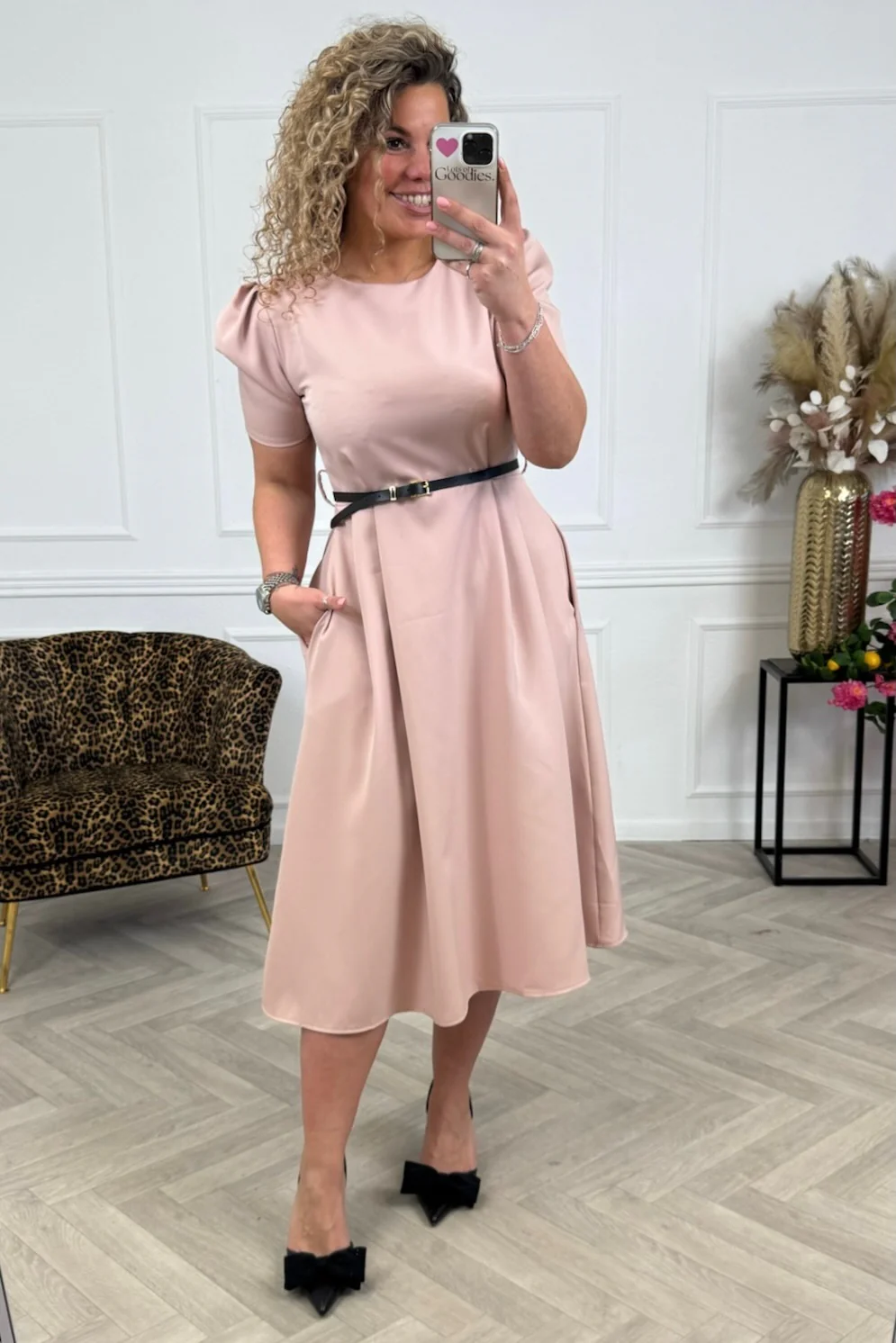 Classic Dress - Old Pink