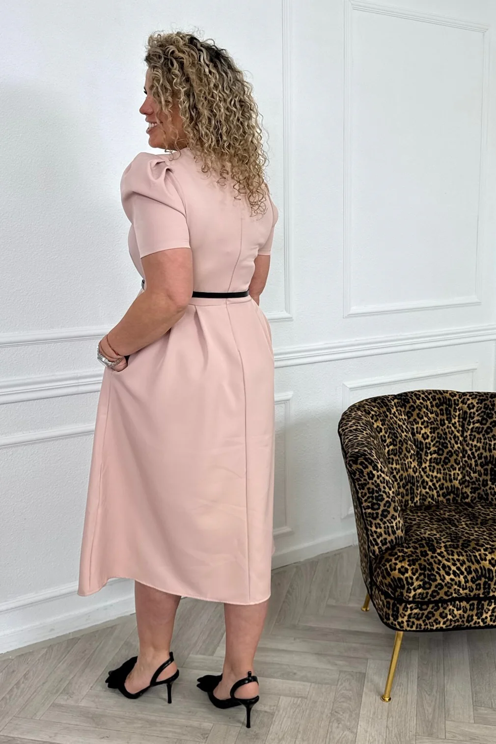 Classic Dress - Old Pink - Image 3