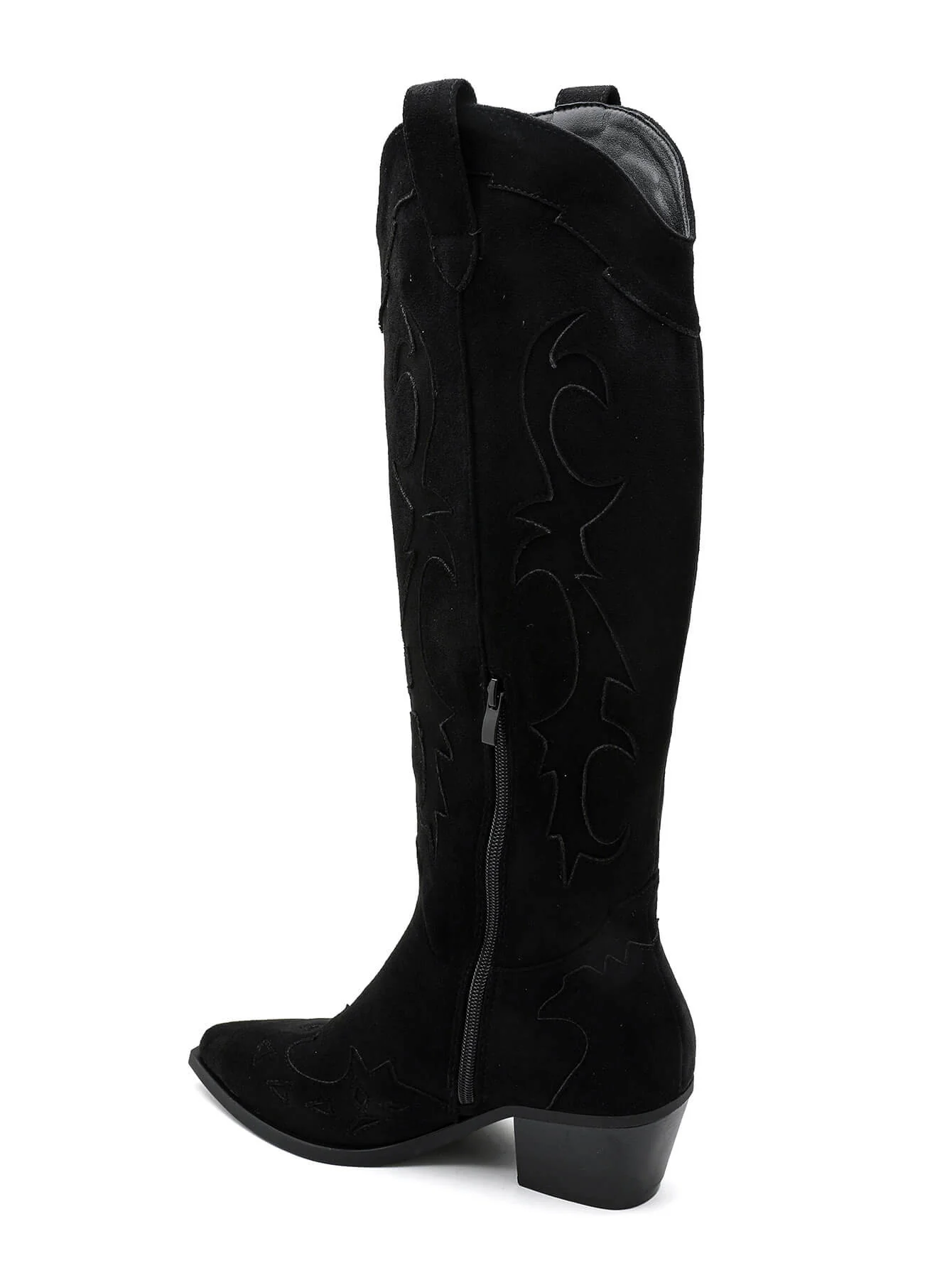 Classic High Western Boots - Black - Image 2