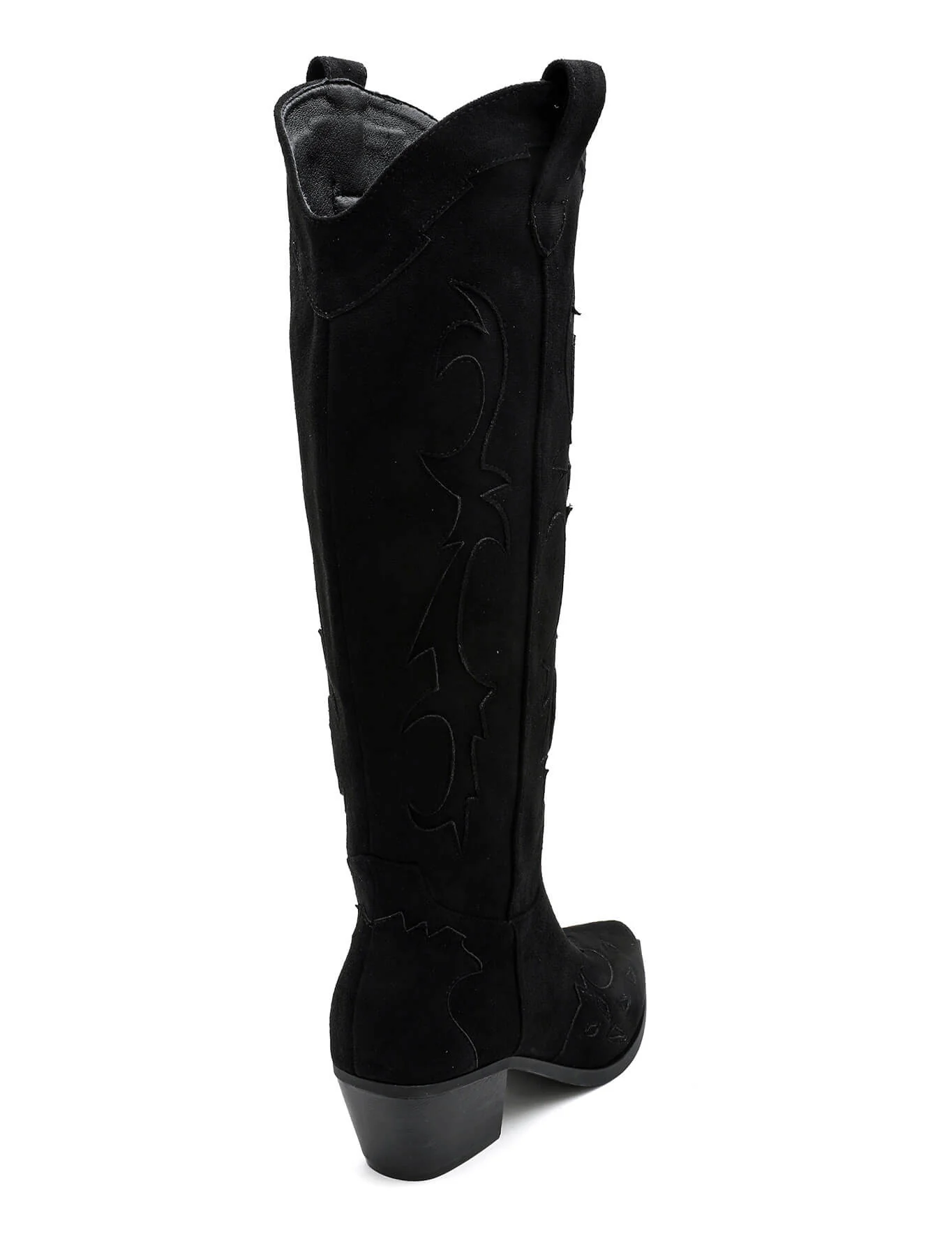 Classic High Western Boots - Black - Image 3