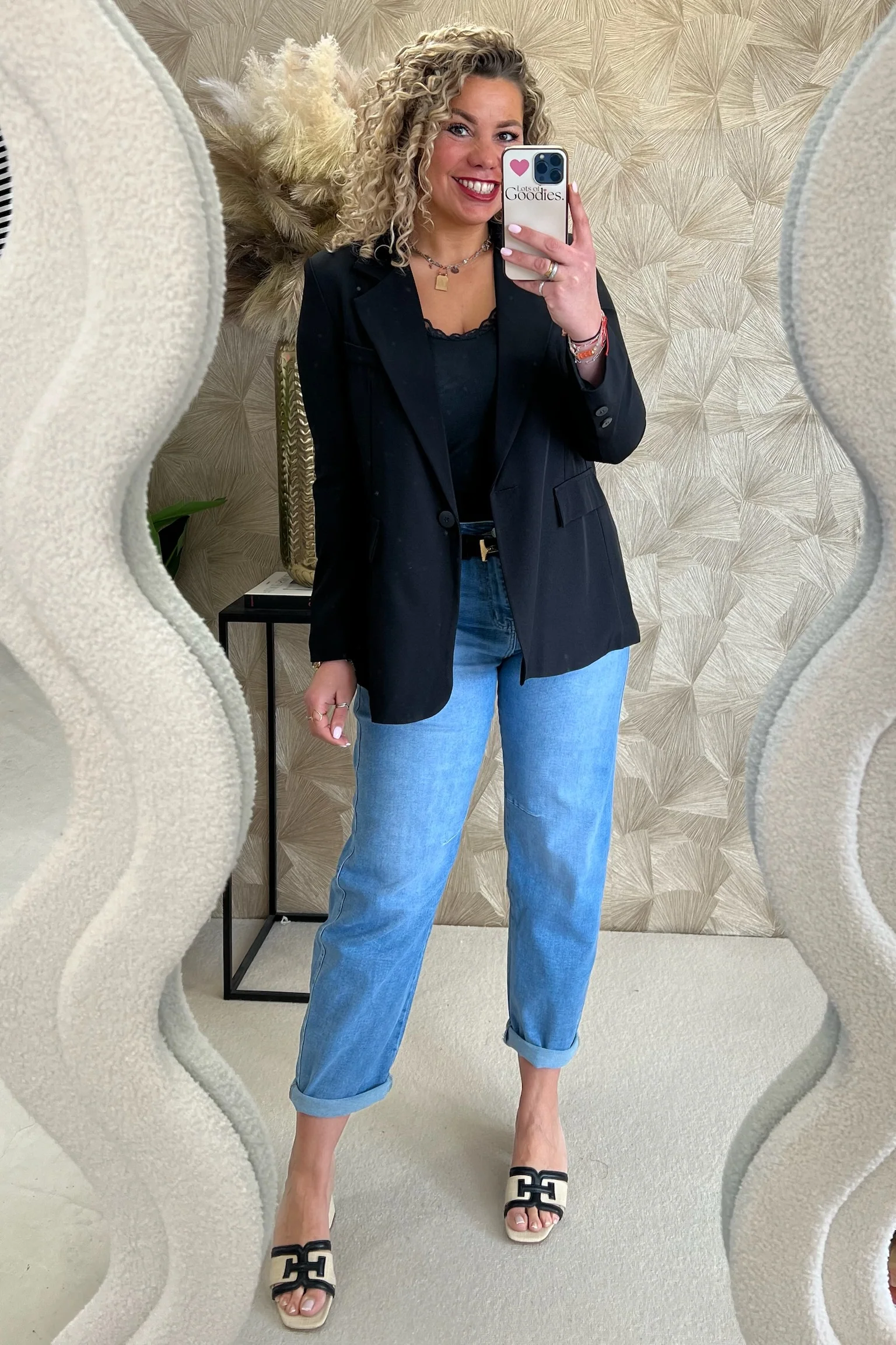 Classy Basic Coco Blazer - Black
