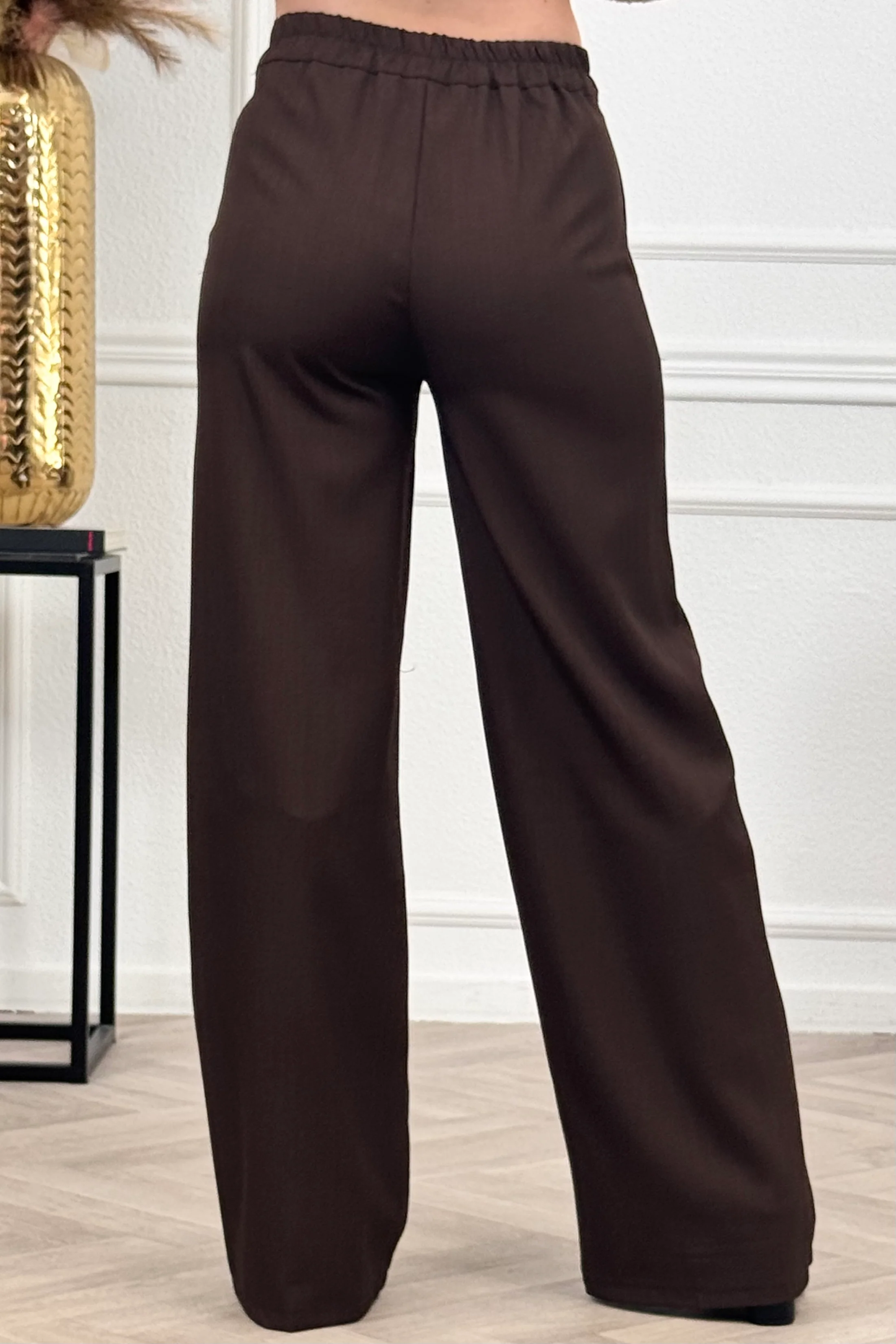 Classy Chloé Pantalon - Brown - Image 4