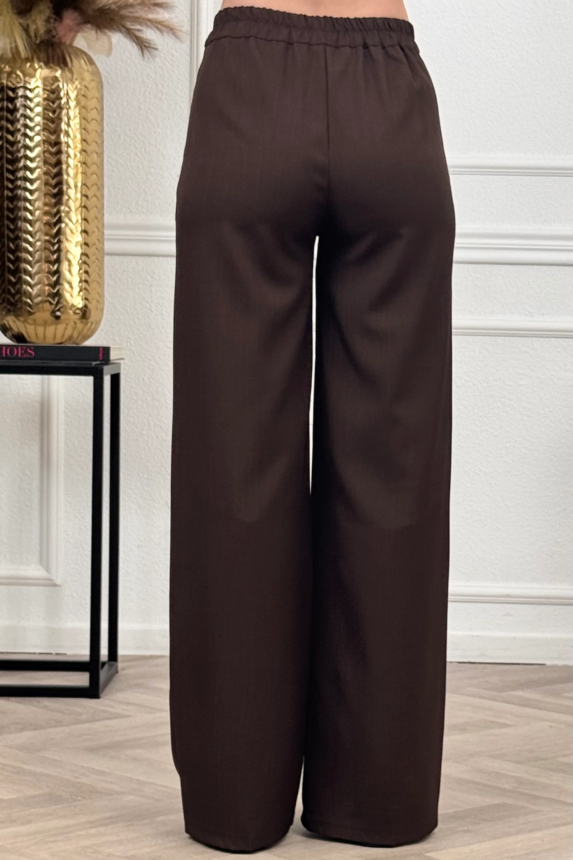 Classy Chloé Pantalon - Brown - Image 5