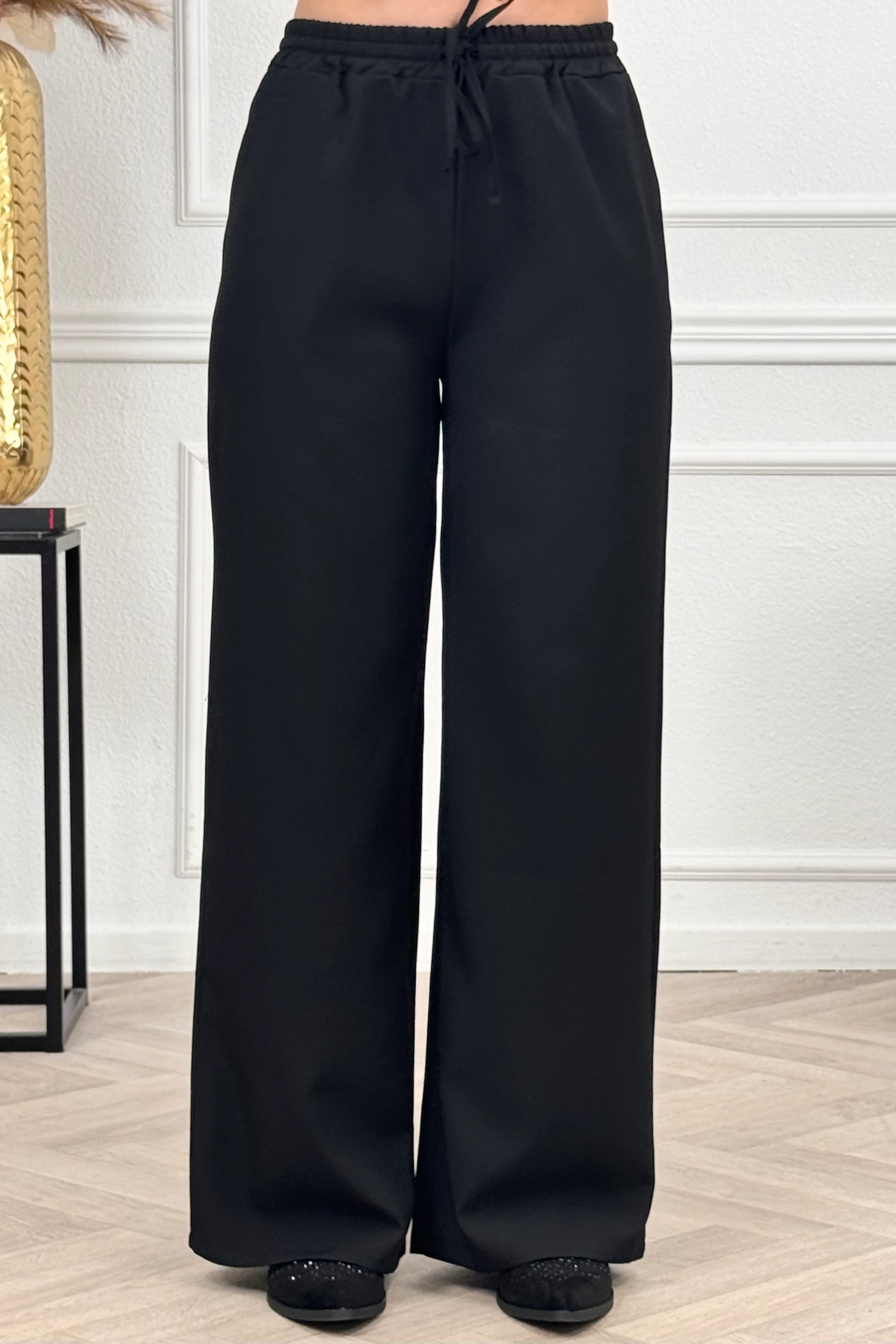 Classy Chloé Strik Pants - Black