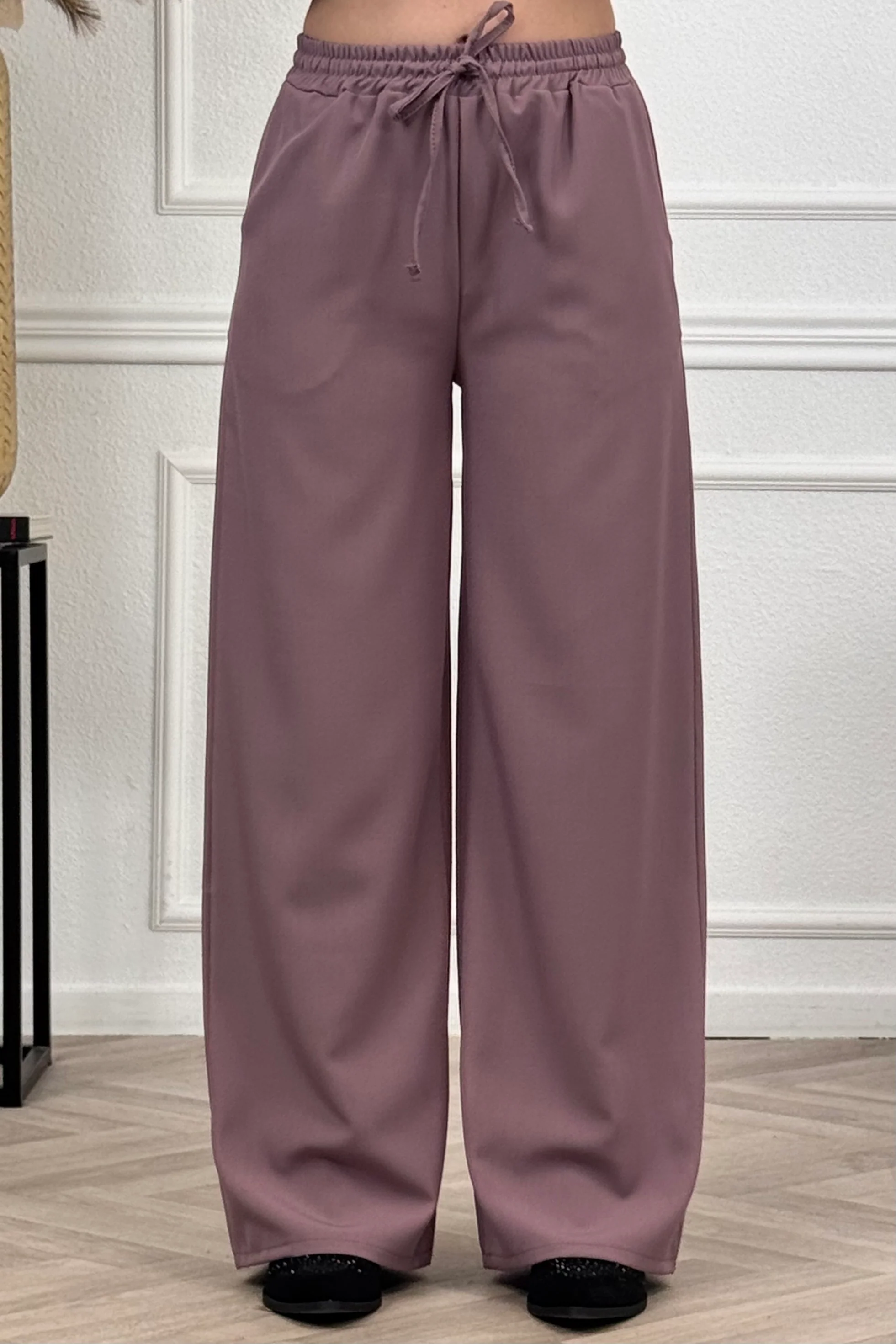 Classy Chloé Strik Pants - Mauve