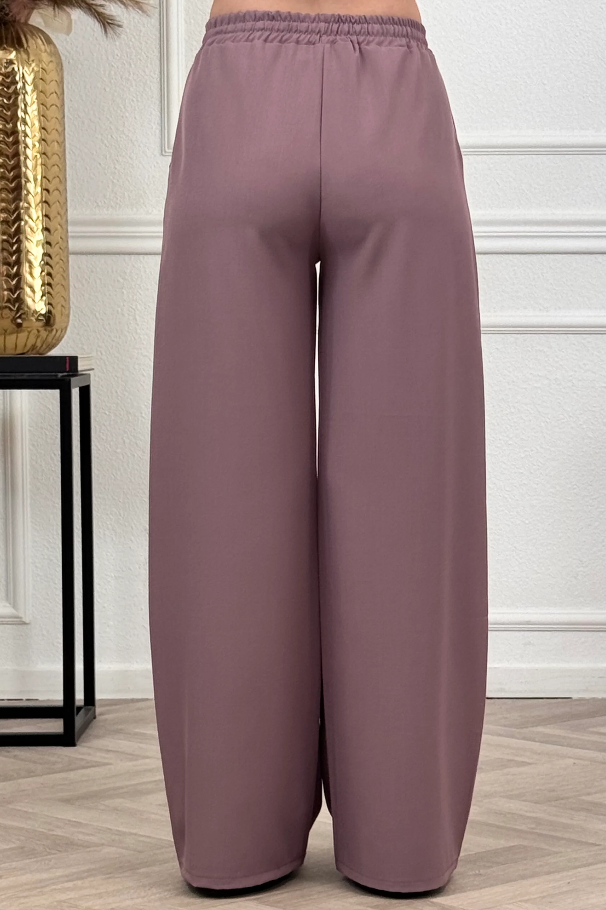 Classy Chloé Strik Pants - Mauve - Image 4