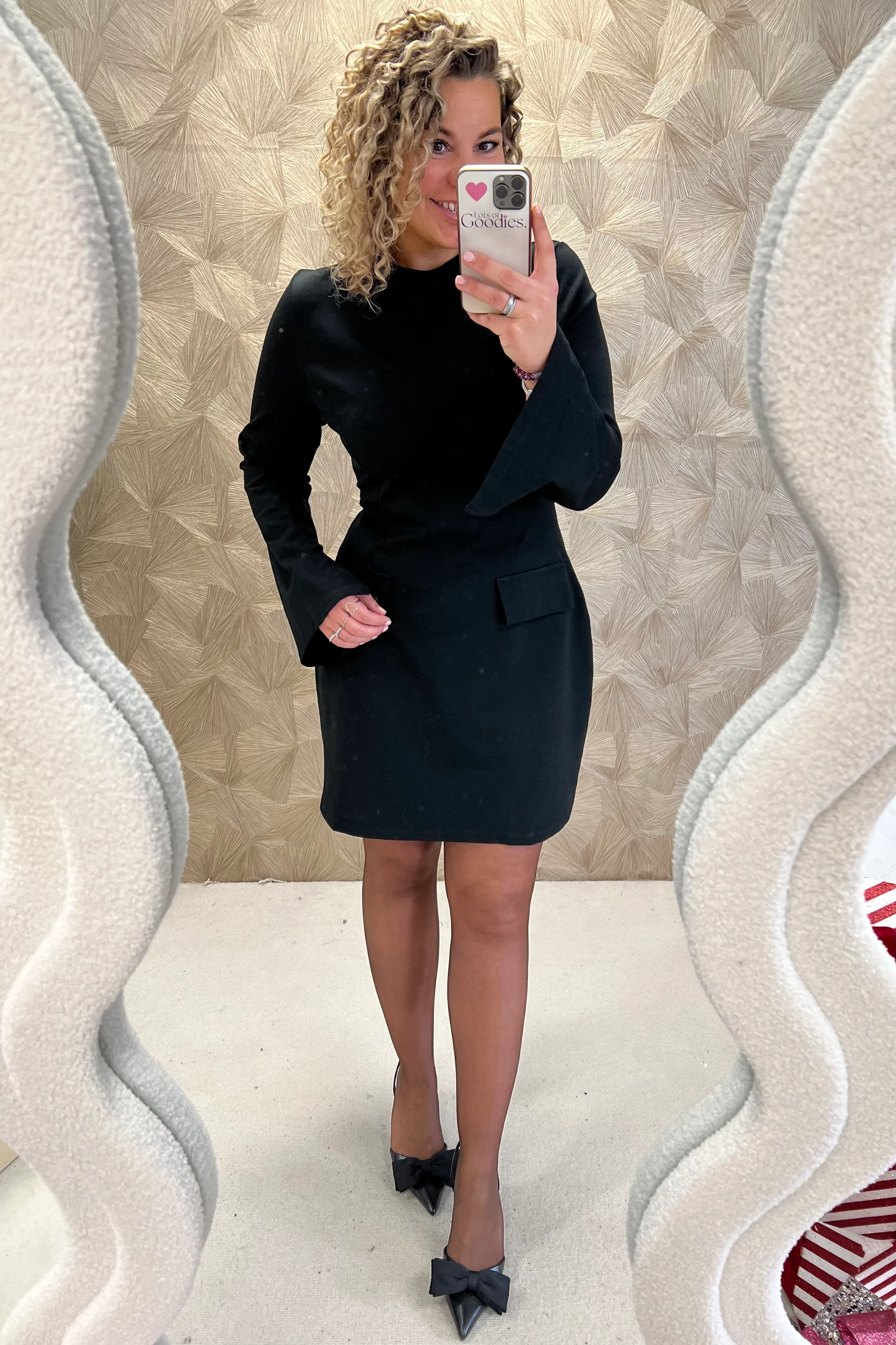 Classy Dream Dress - Black - Image 3