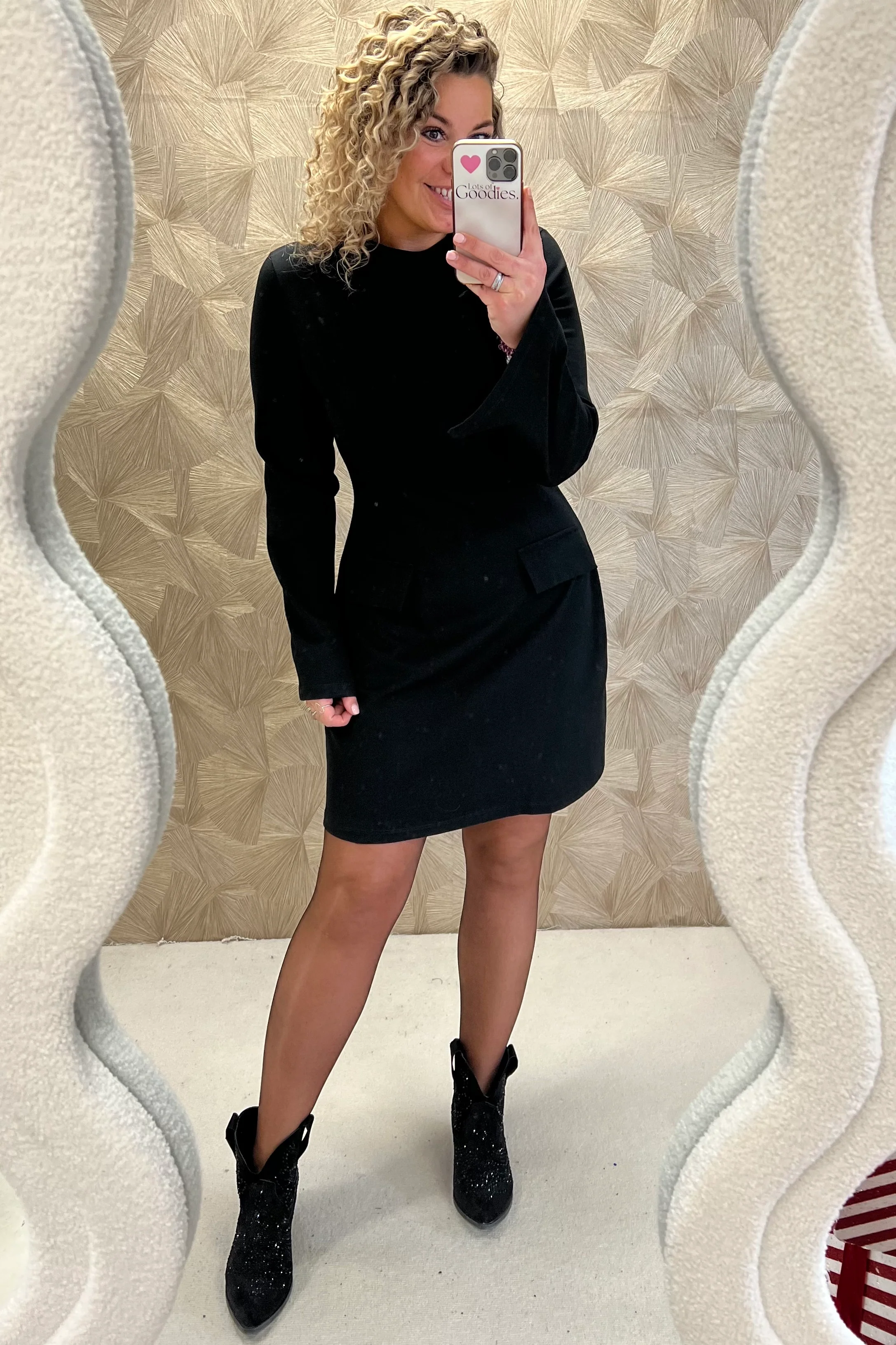 Classy Dream Dress - Black - Image 9