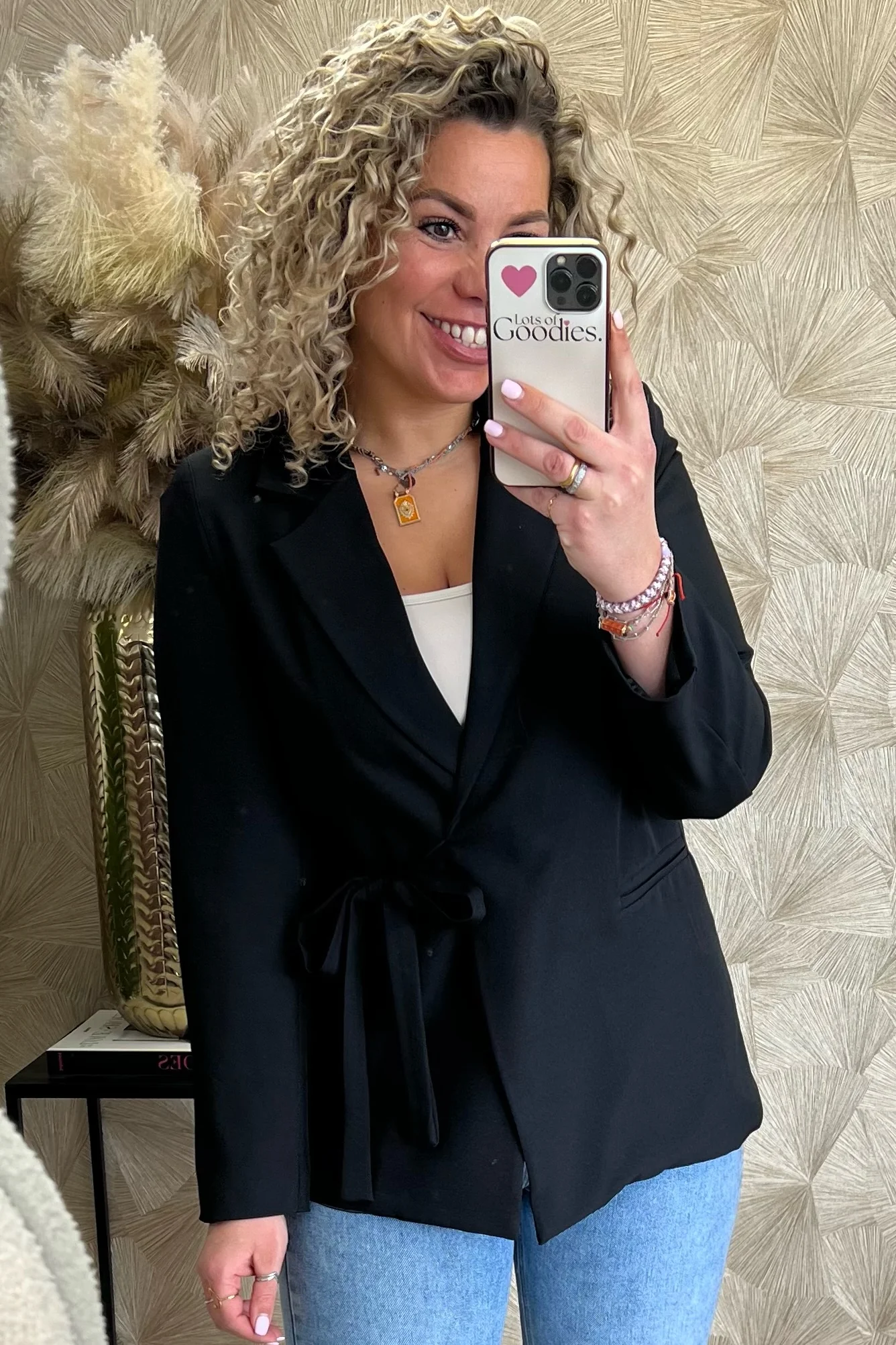 Classy Strik Coco Blazer - Black