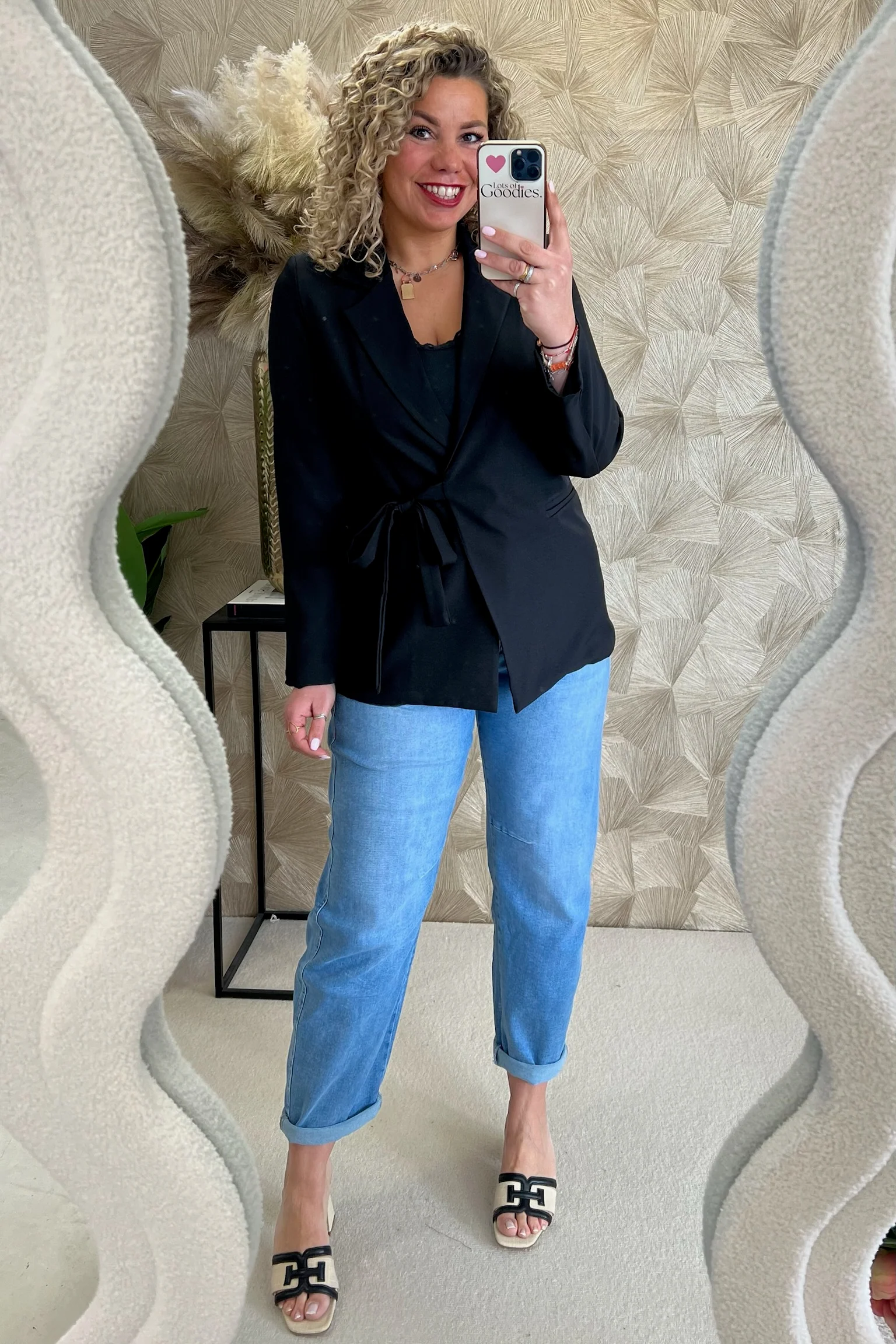 Classy Strik Coco Blazer - Black - Image 7