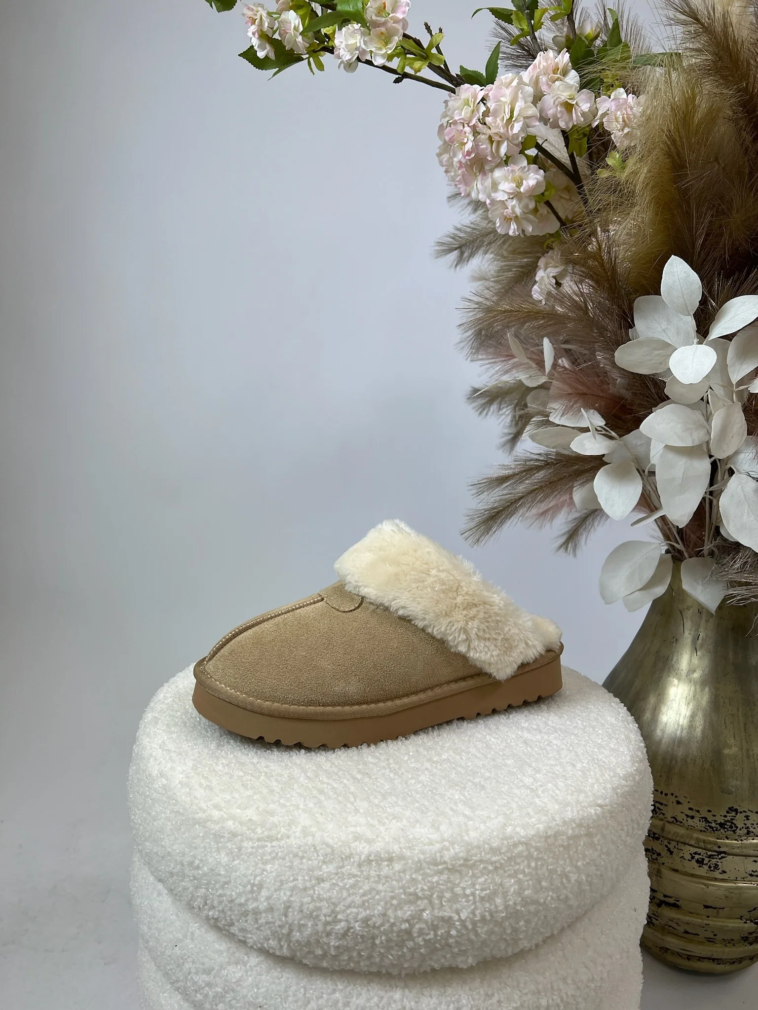 Comfy Winter Pantoffels - Beige - Image 4