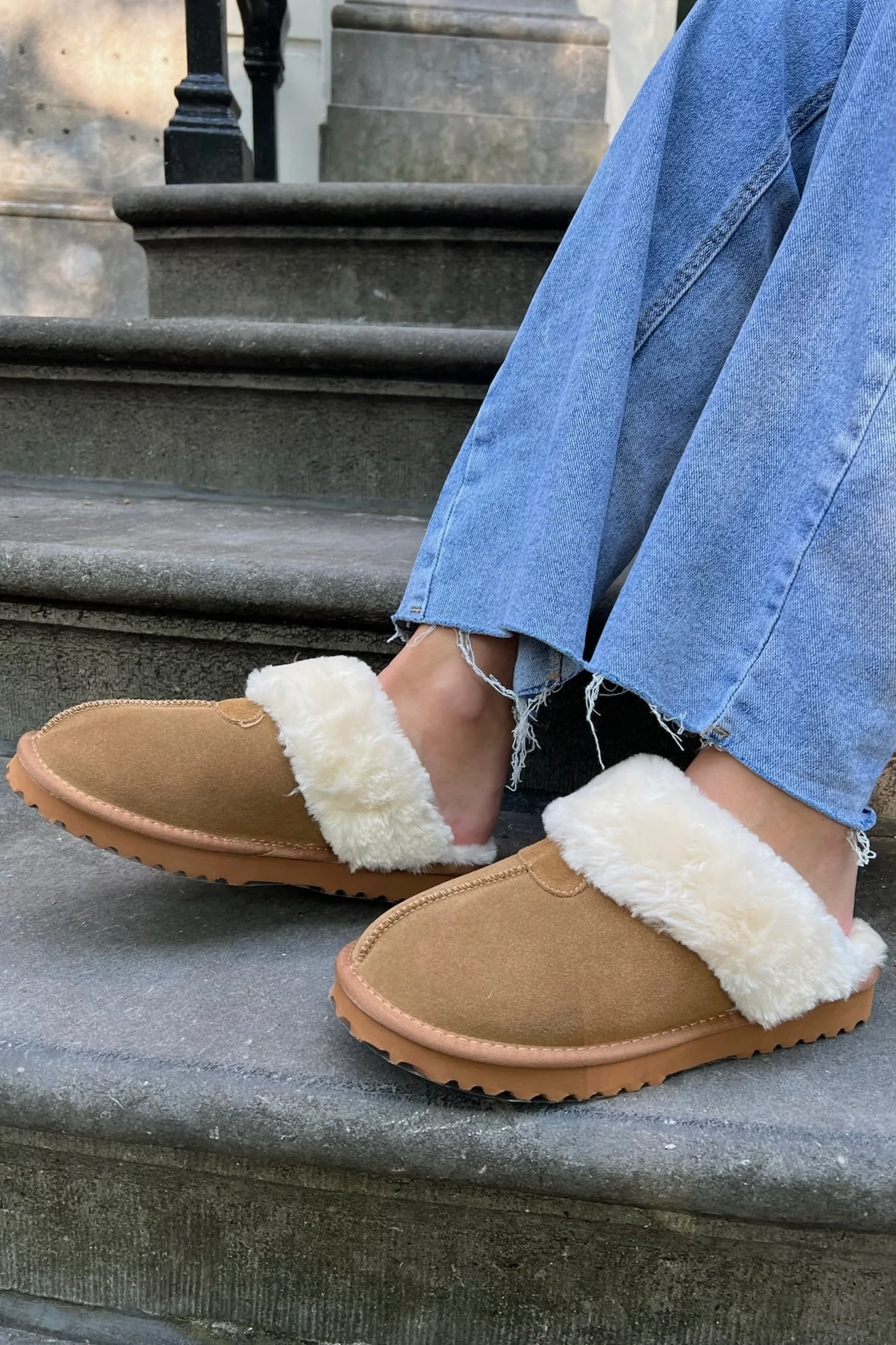 Comfy Winter Pantoffels - Camel - Image 3