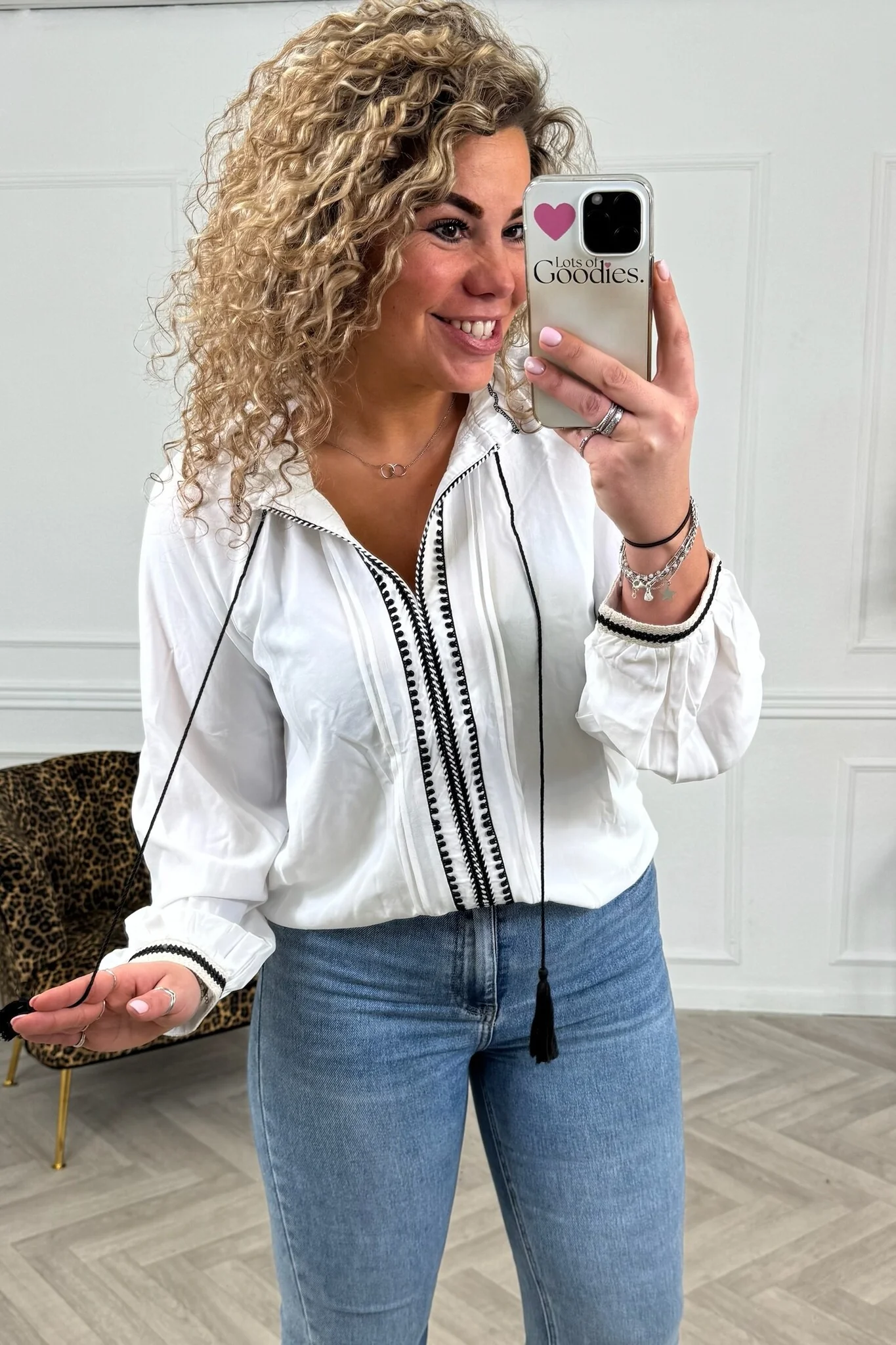 Daisy Blouse - White - Image 4