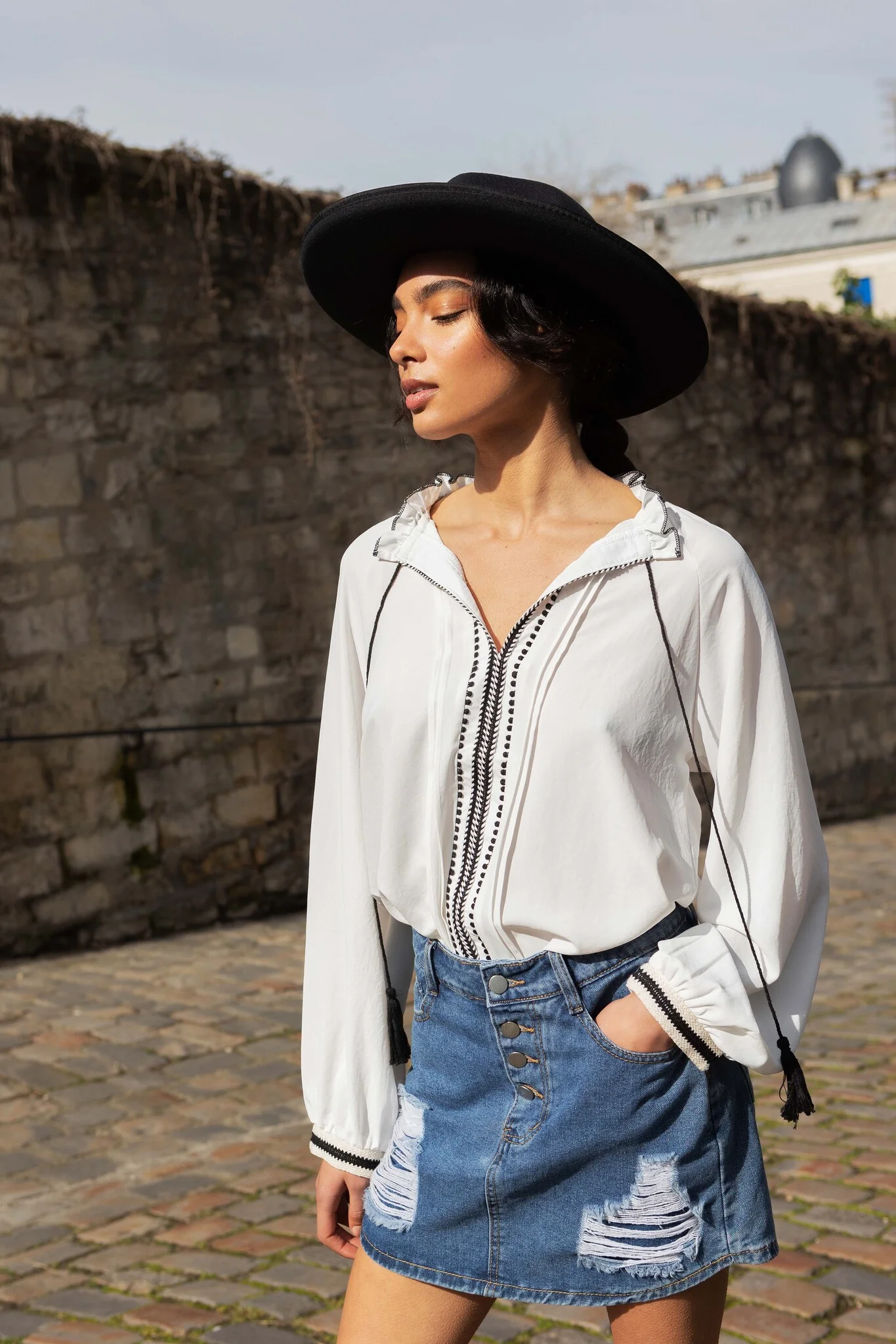 Daisy Blouse - White - Image 6