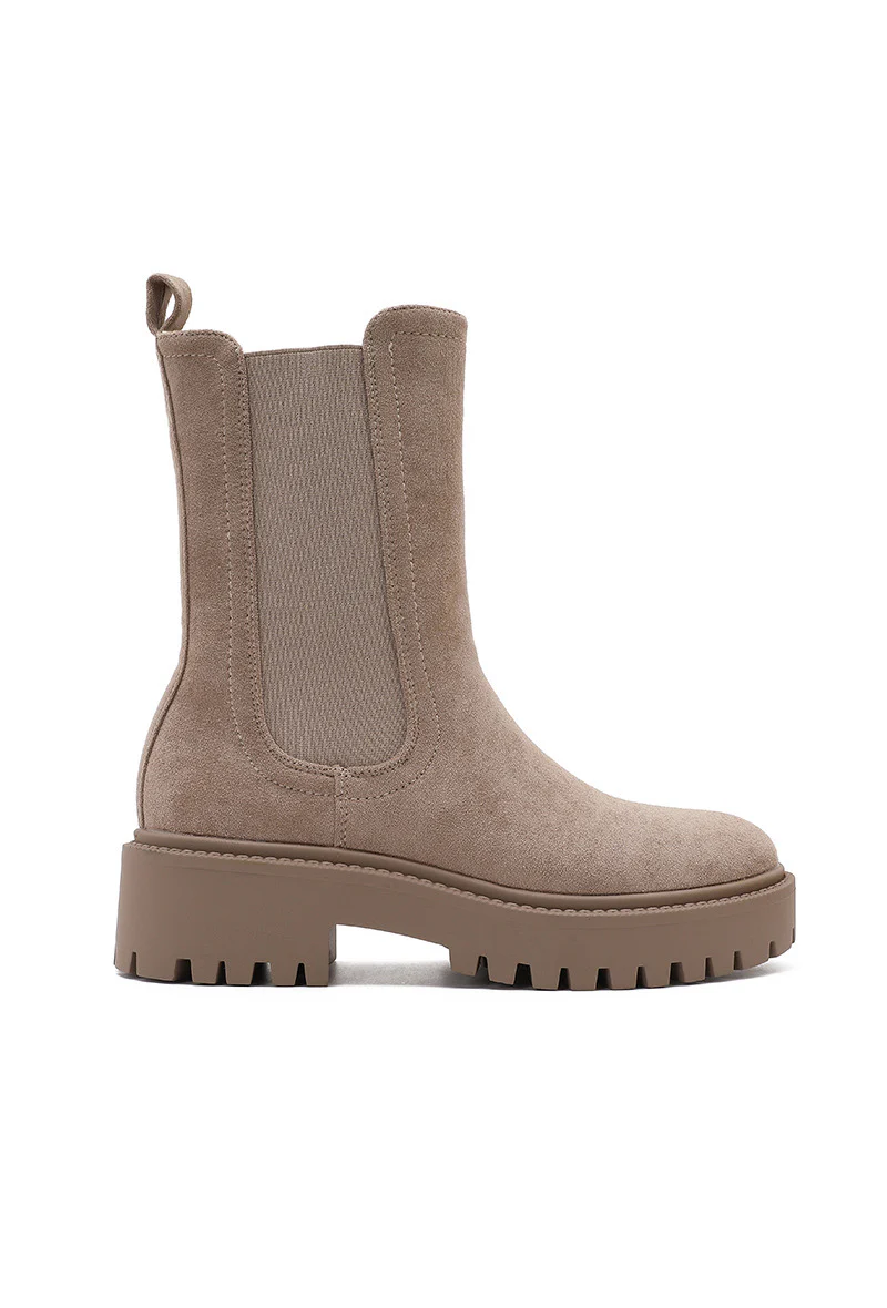 Dallas Autumn Boots - Beige - Image 3