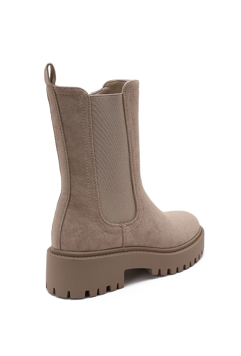 Dallas Autumn Boots - Beige - Image 4