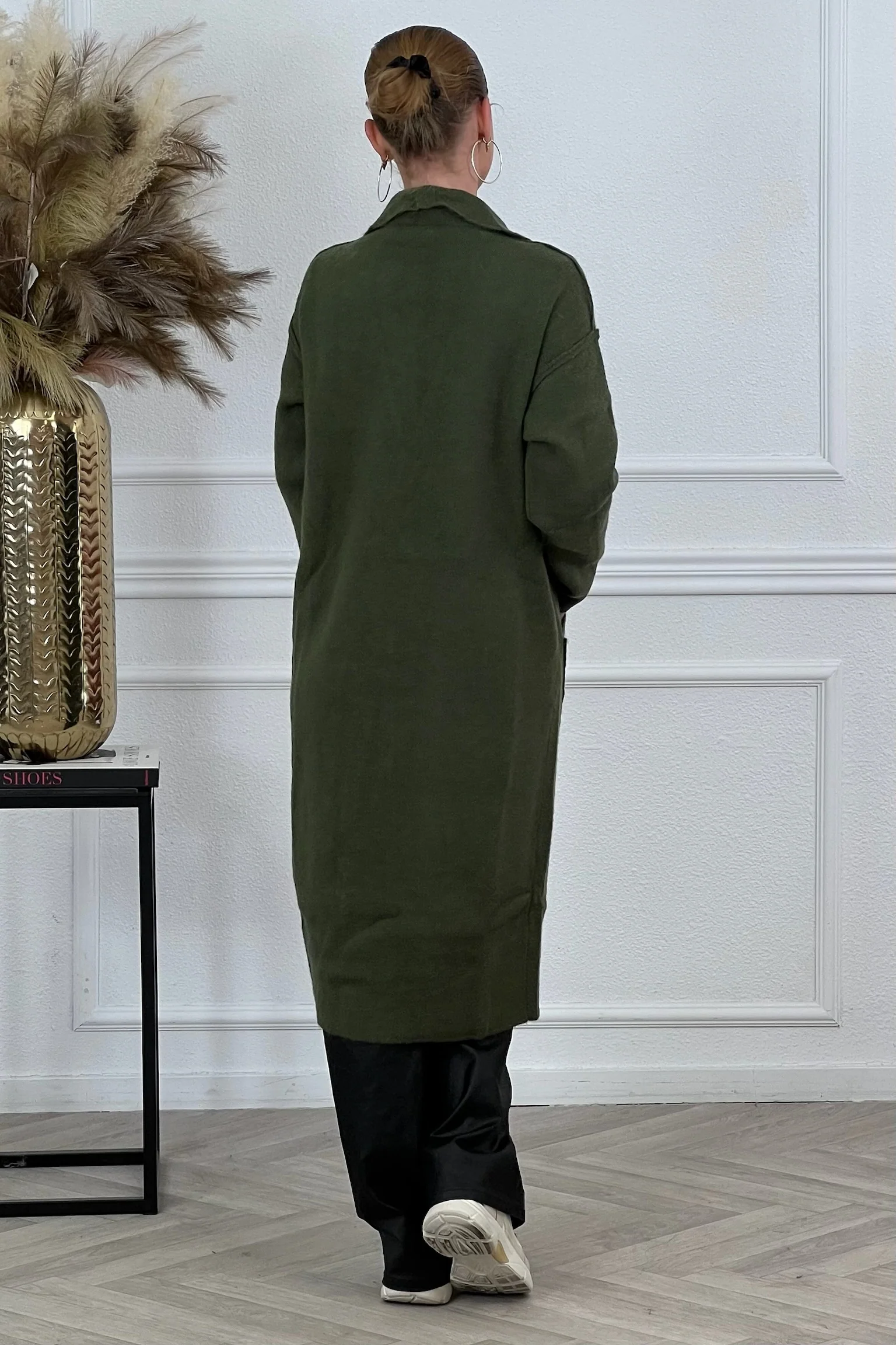 Elise Pocket Vest - Armygreen - Image 7