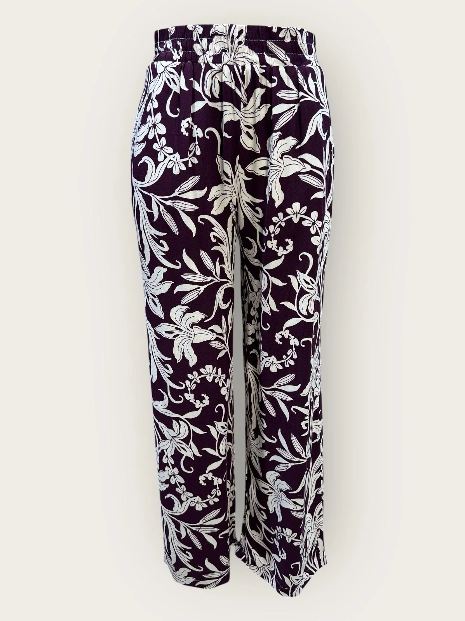 Emanuela Flower Pants - Black - Image 4
