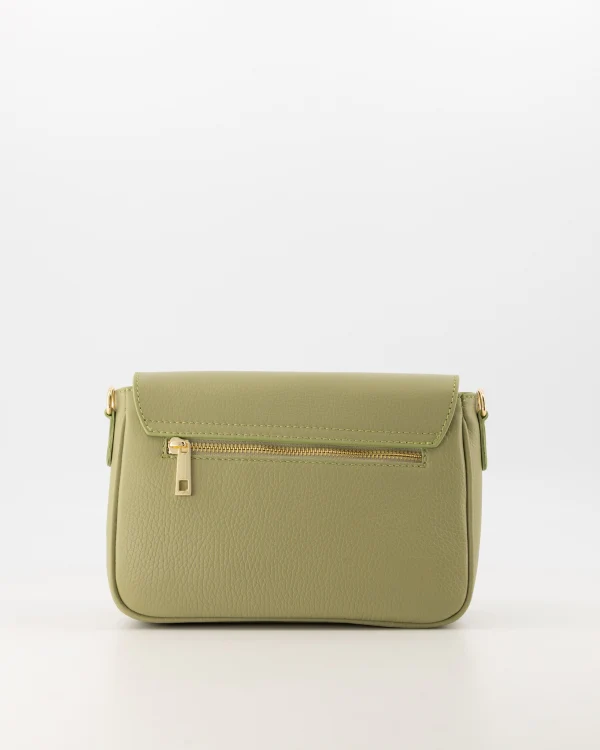 Esther Leather Bag - Moss Green - Image 3