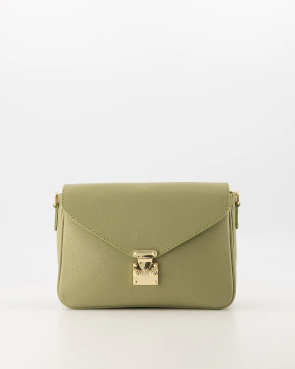 Esther Leather Bag - Moss Green - Image 5