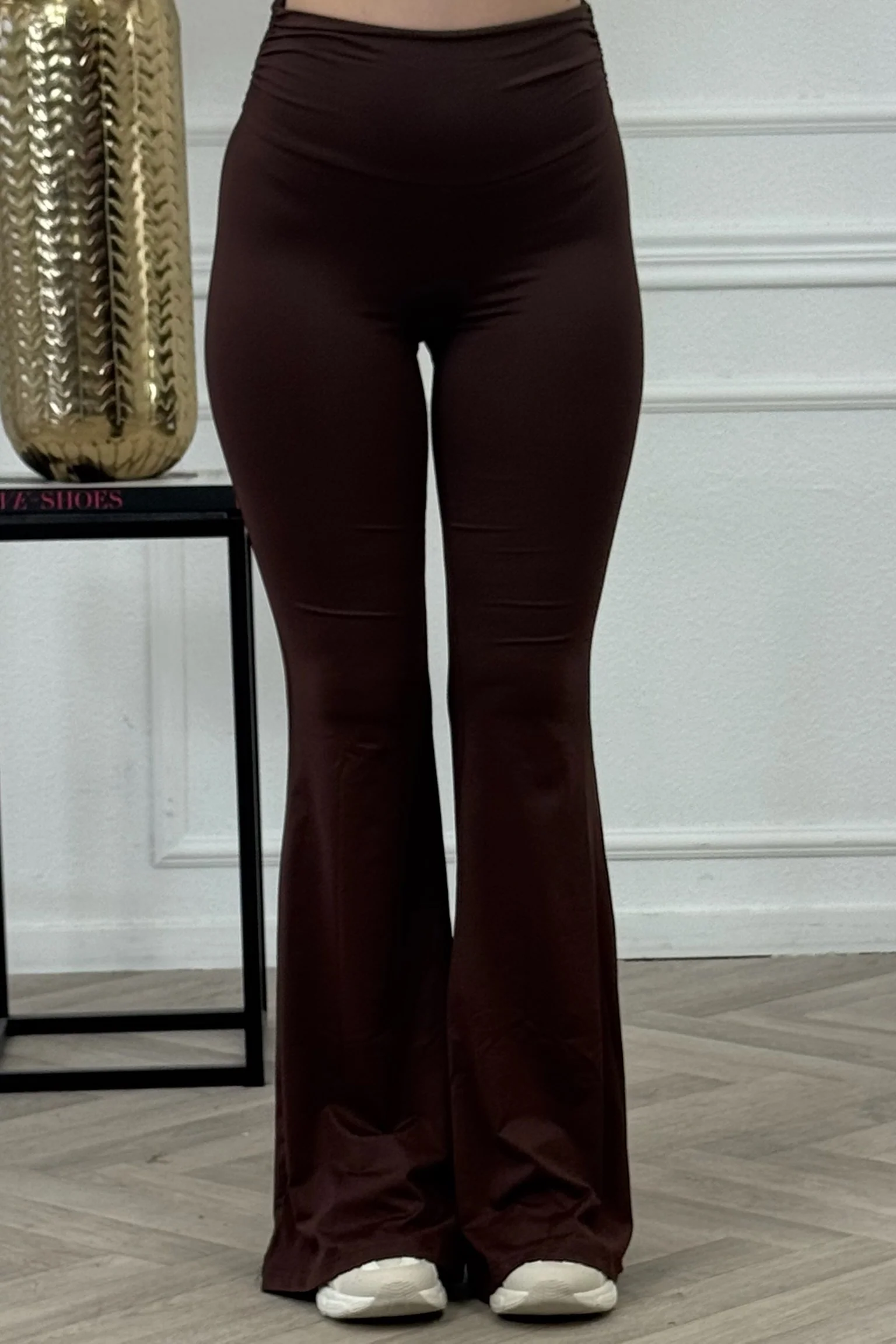 Flare Sport Legging - Brown - Image 5