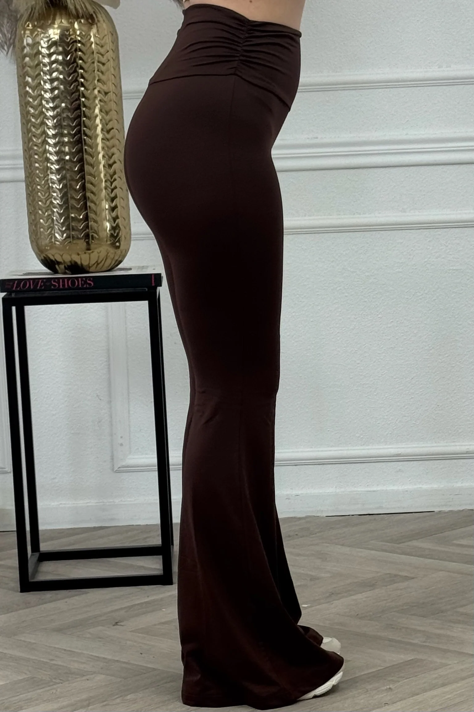 Flare Sport Legging - Brown - Image 7