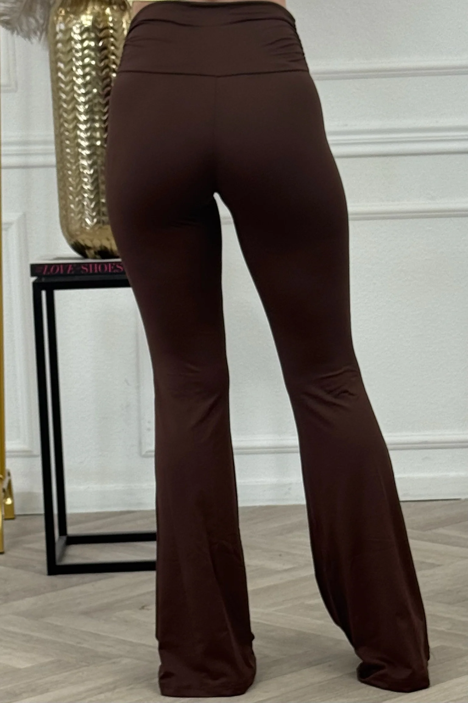 Flare Sport Legging - Brown - Image 8
