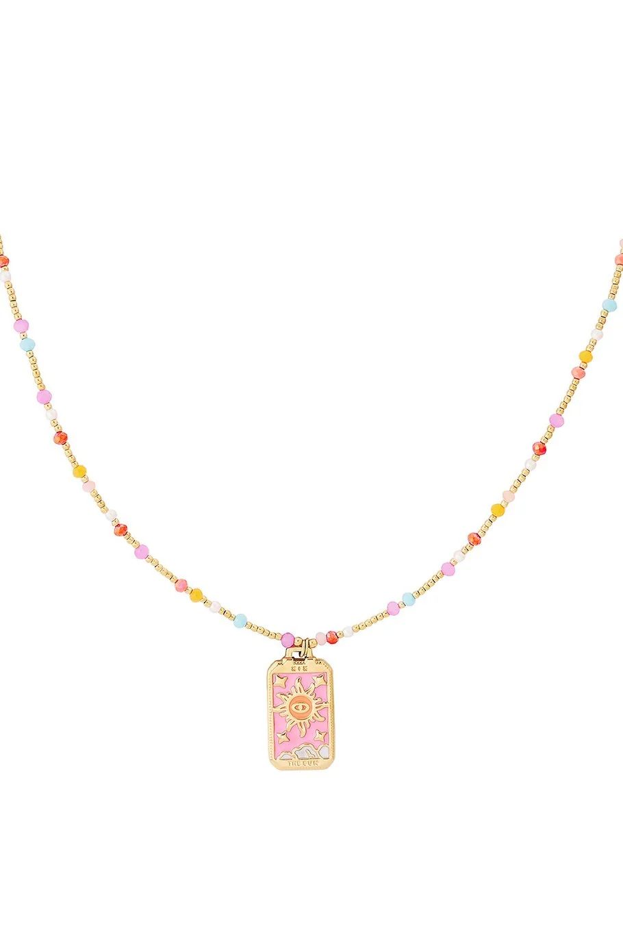 Give Me The Sun Necklace - Gold - Image 2