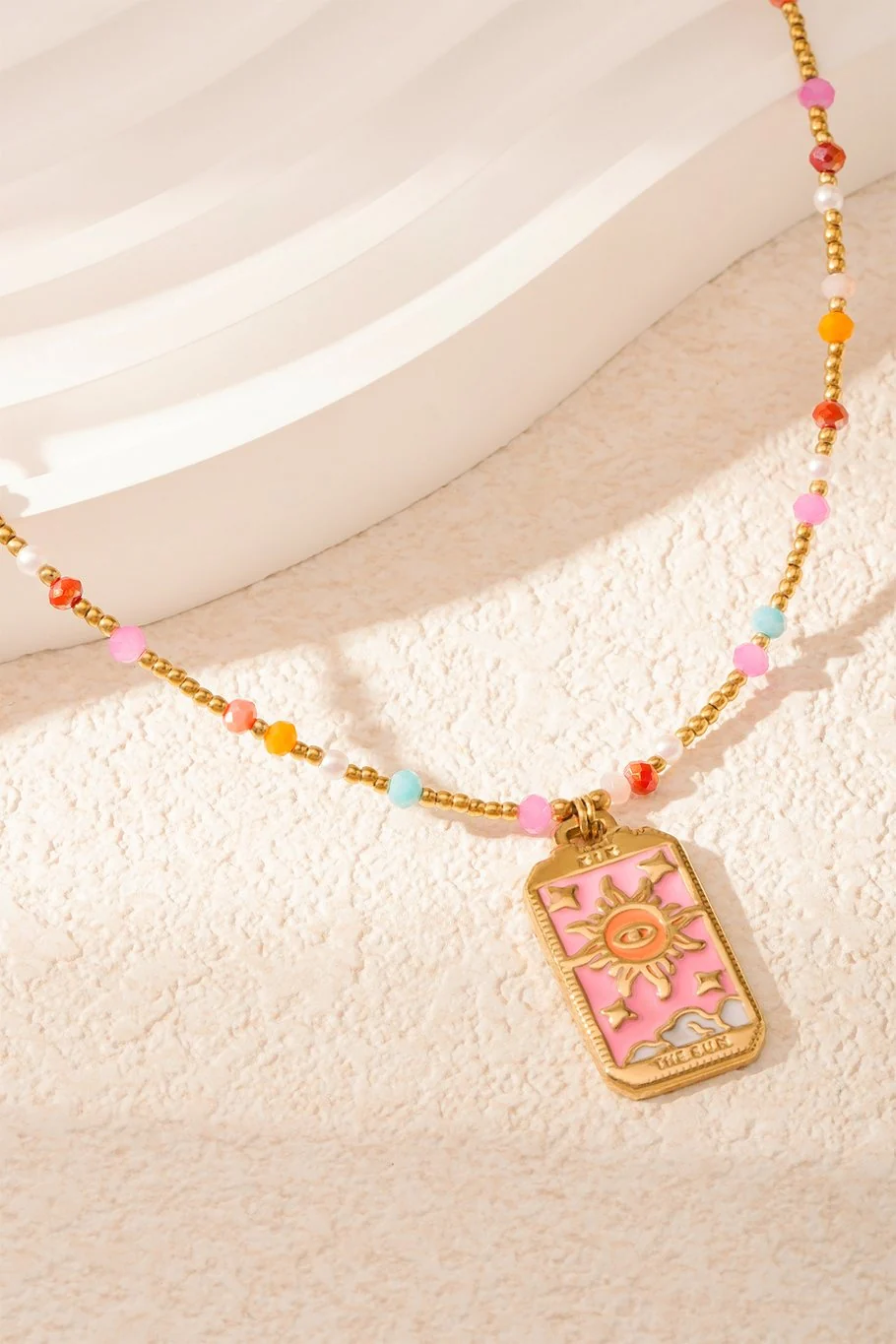Give Me The Sun Necklace - Gold - Image 4