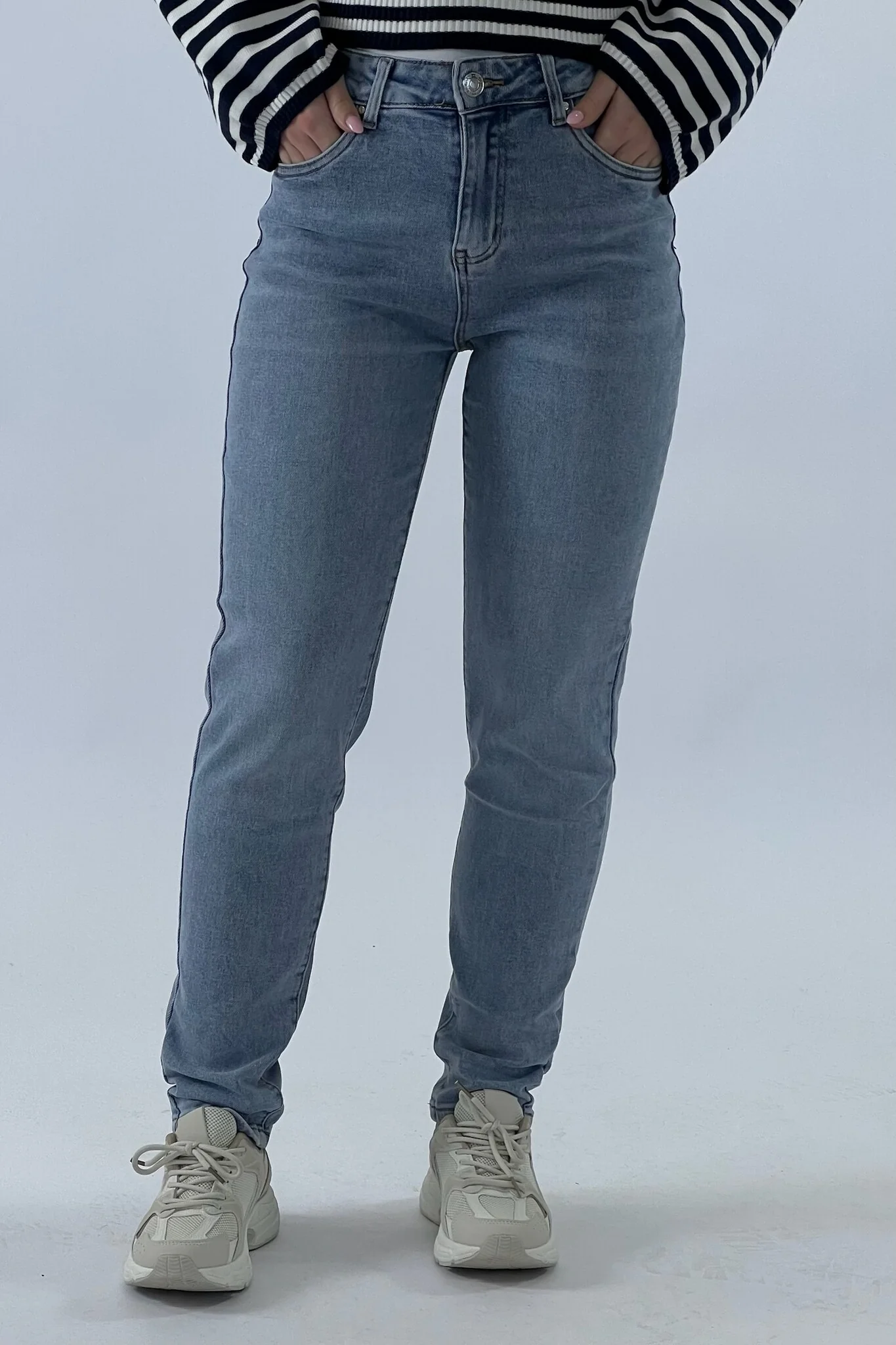 Goodies Mom Jeans - Blue