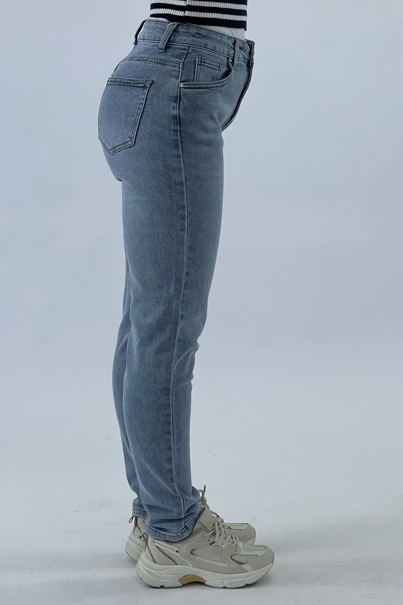 Goodies Mom Jeans - Blue - Image 2