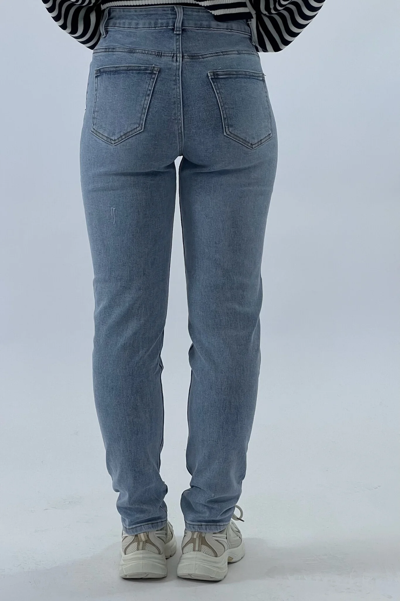 Goodies Mom Jeans - Blue - Image 3