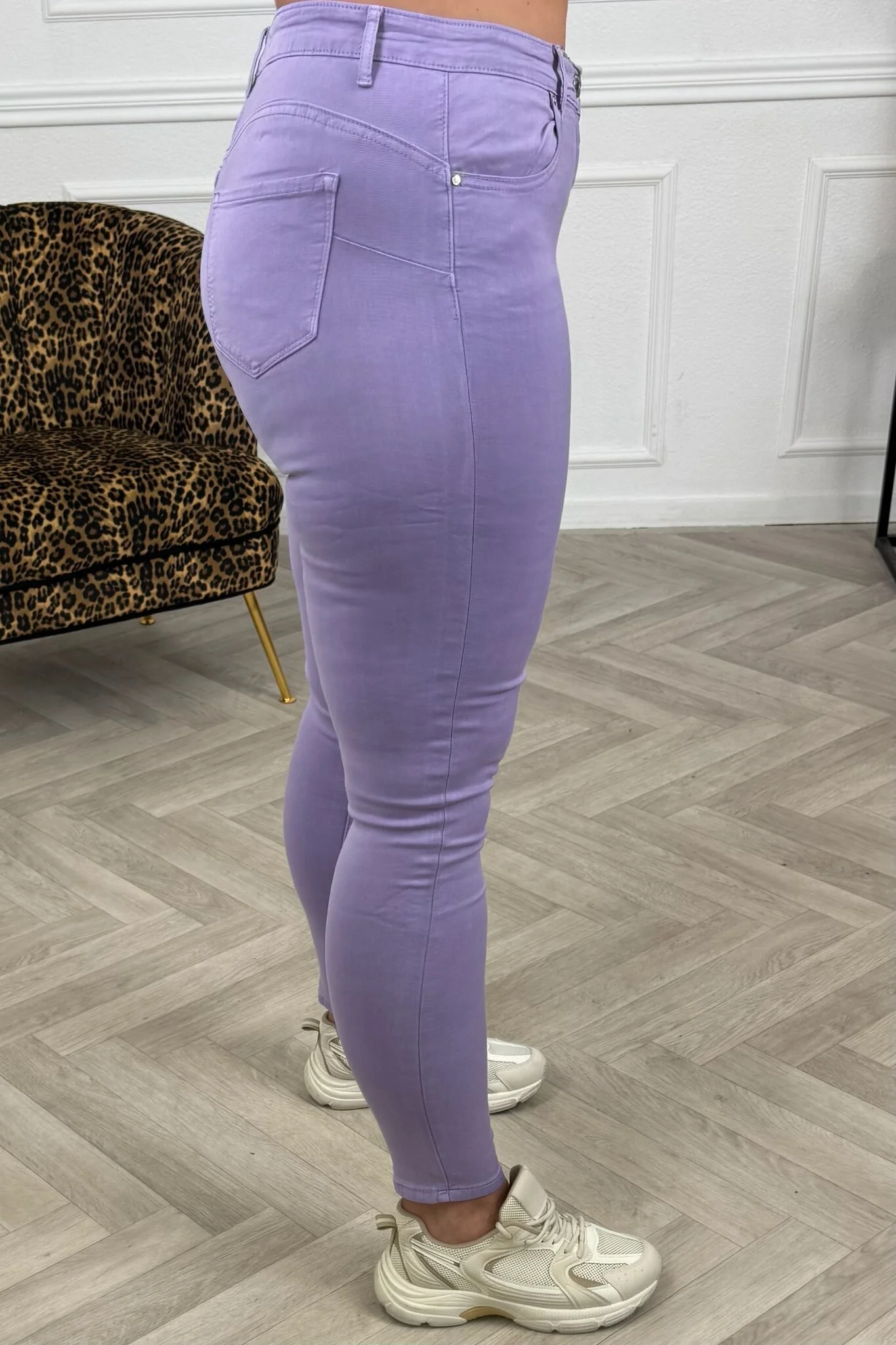 Goodies Push Up Skinny Jeans - Lila - Image 5