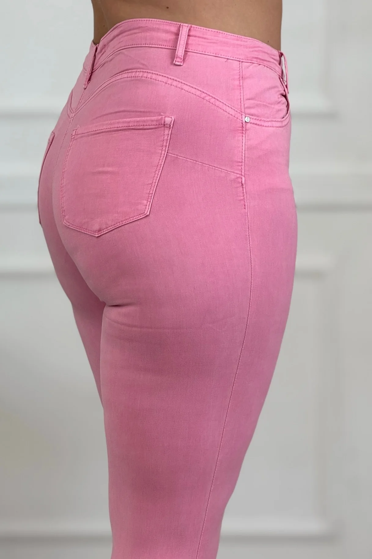 Goodies Push Up Skinny Jeans - Pink