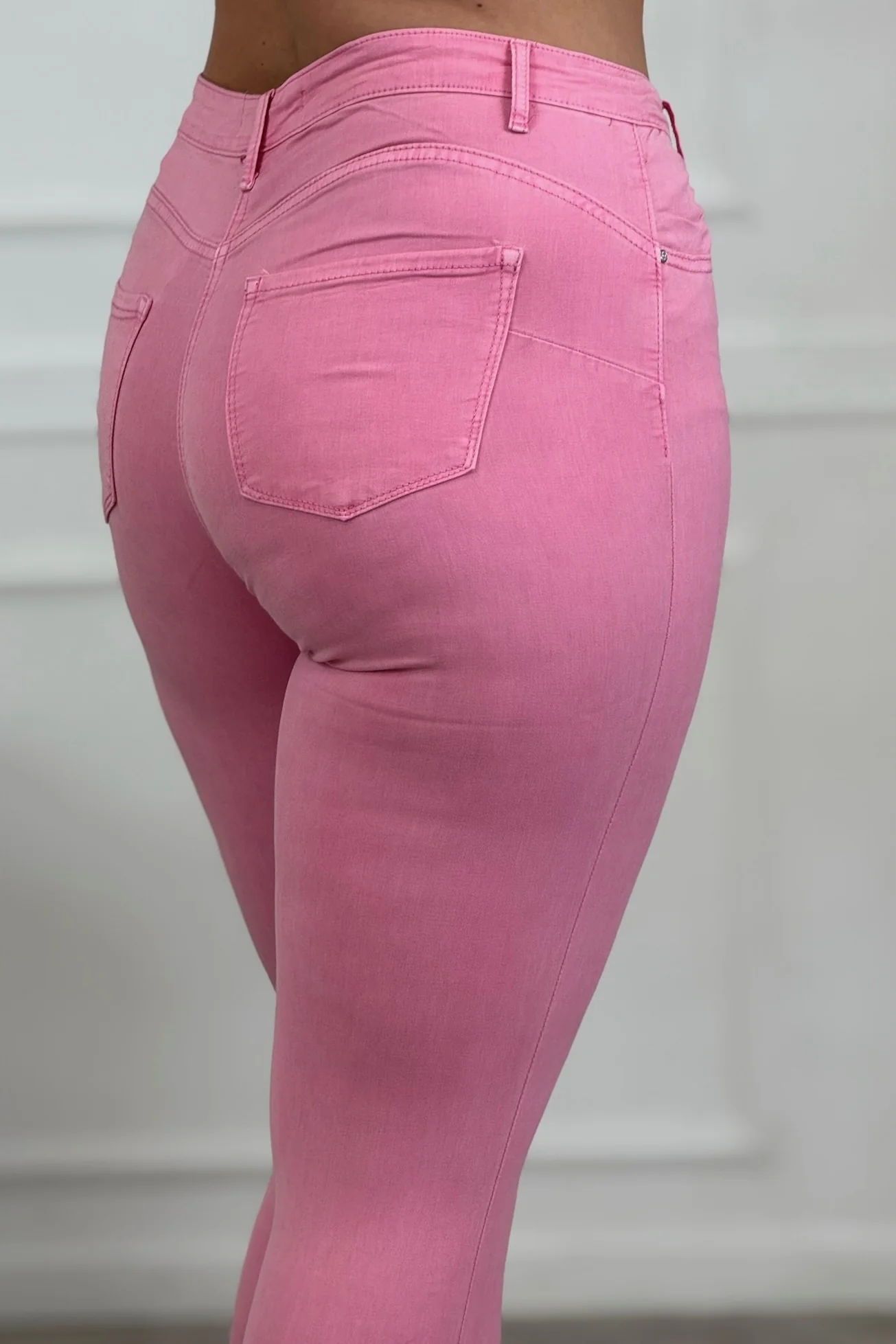 Goodies Push Up Skinny Jeans - Pink - Image 2